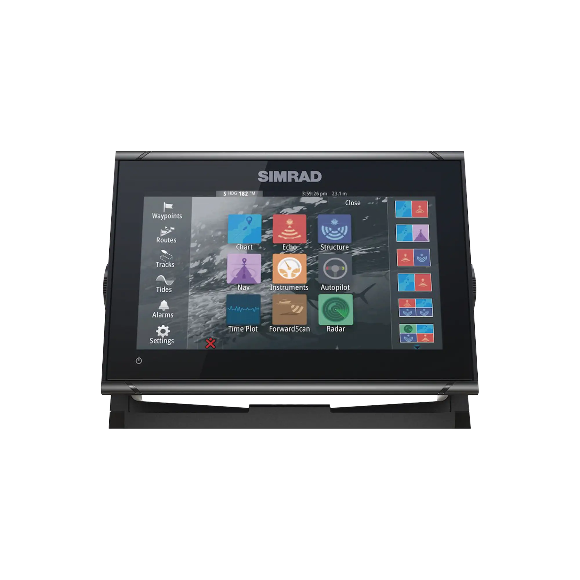 Plotter GPS GO9 XSE / Pantalla Táctil 9″ / Compatible con Sonar y Radar / Conectividad Inalámbrica y NMEA 2000® / Integración con Piloto Automático y Sistemas de Sonido / TecnologÃa Active Imagingâ„¢ 3 en 1
