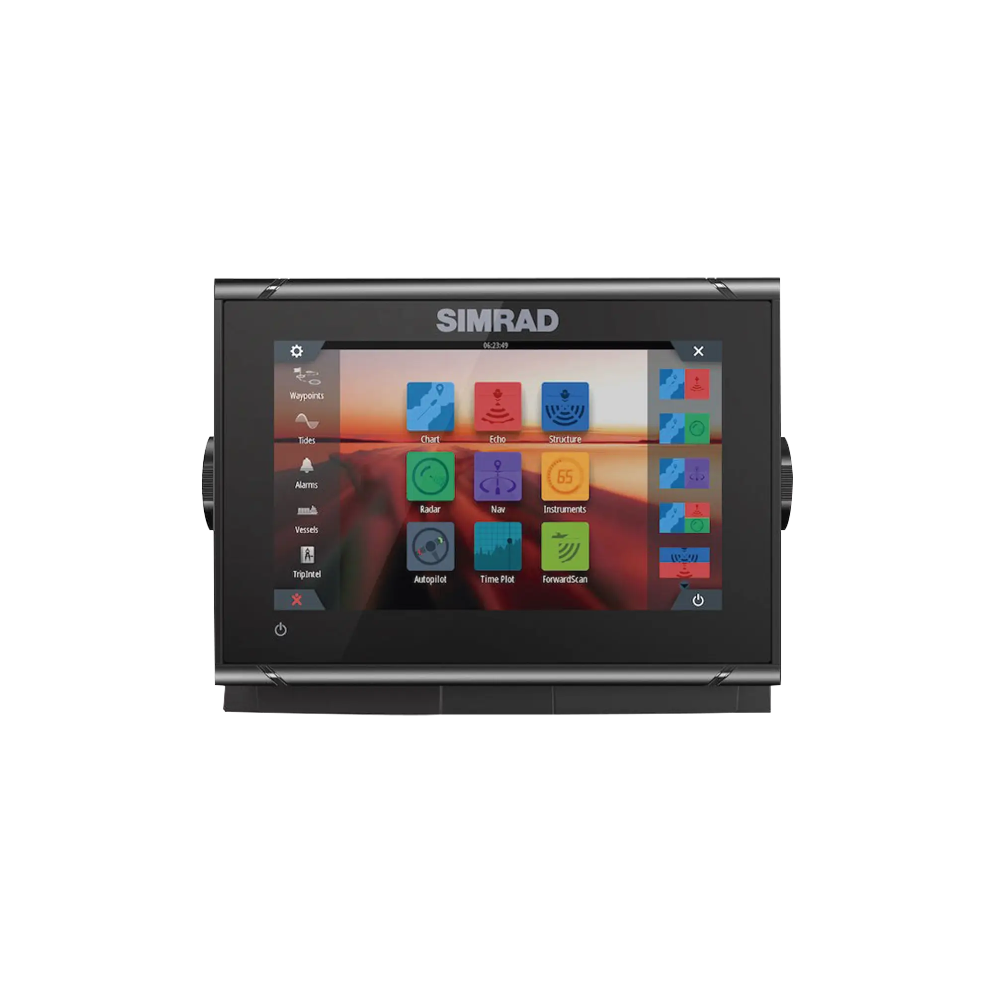 Pantalla Náutica GO7 XSR / GPS Integrado / Sonar y Radar / Pantalla Táctil 7″ / Conectividad Inalámbrica / Compatible con NMEA 2000® / SteadySteerâ„¢ Autopilot / FishRevealâ„¢ Technology