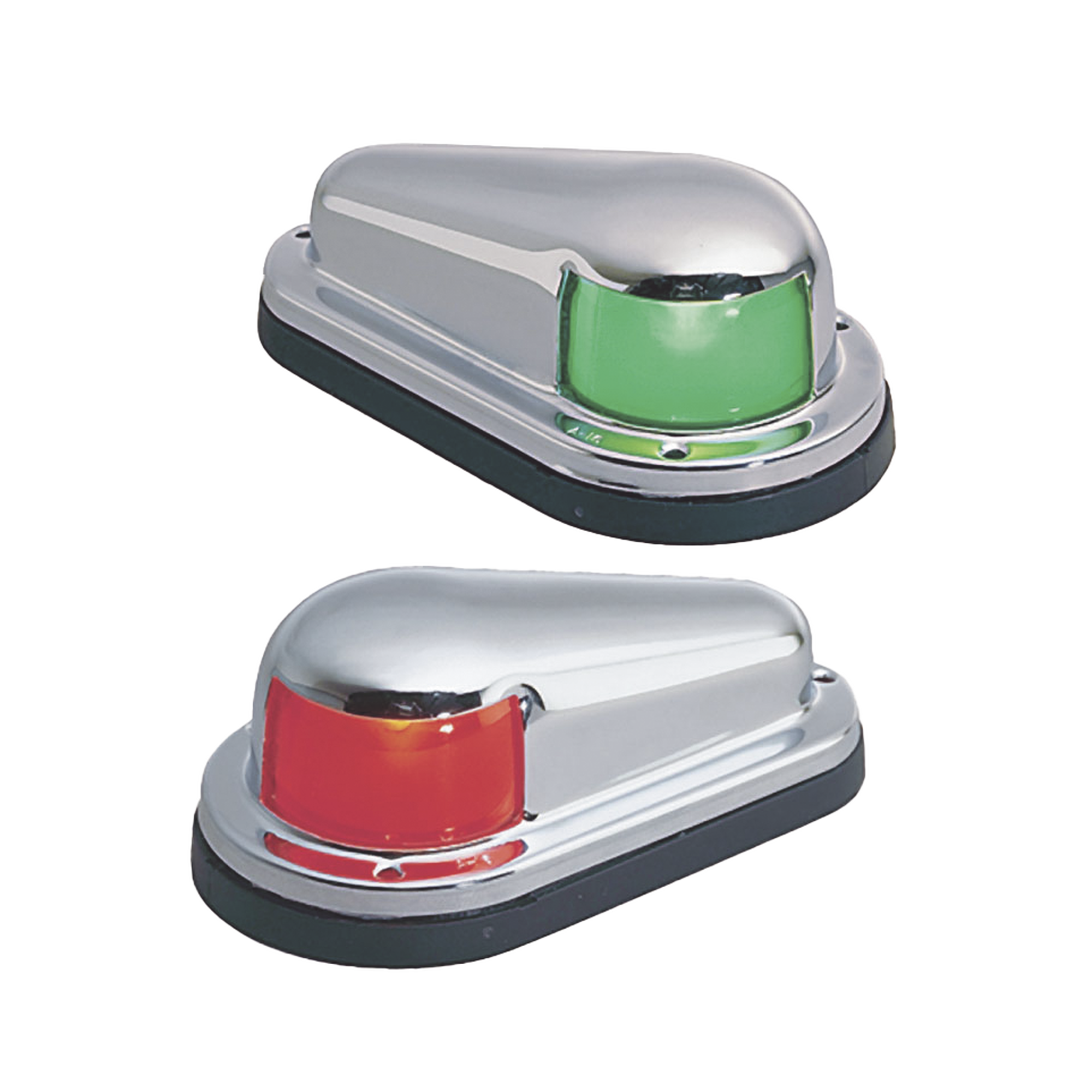 Luz de Navegación, 1 Milla Certificada A-16, Uso de Reemplazo, Embarcaciones a Vela/Motor hasta 12m, Material Latón/Acero Inoxidable, Base Polímero, Acabado Cromado/Pulido, 12V, 10W, Contactos Dorados
