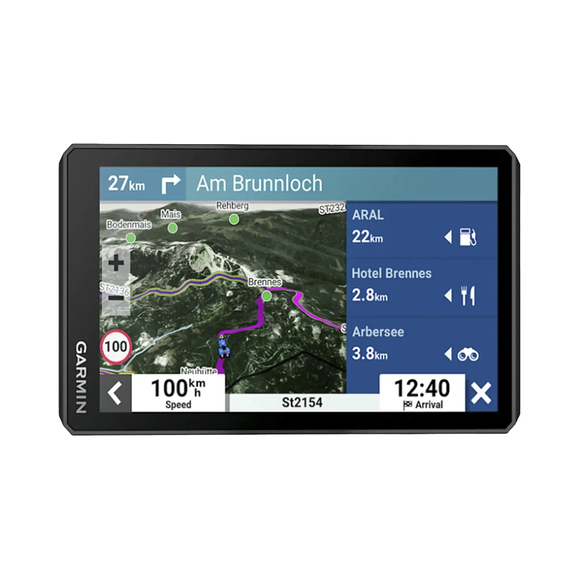 z?mo® XT2 el navegador por satélite para motocicleta de 6,0” / Pantalla Brillante 6″ / Resistente IPX7 / Cambio de Mapa Sencillo / Garmin Adventurous Routing