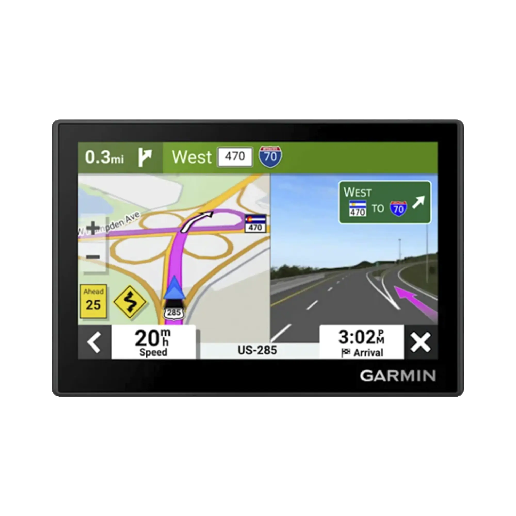 Navegador para vehículo Drive 53, pantalla multitáctil a color de 5″