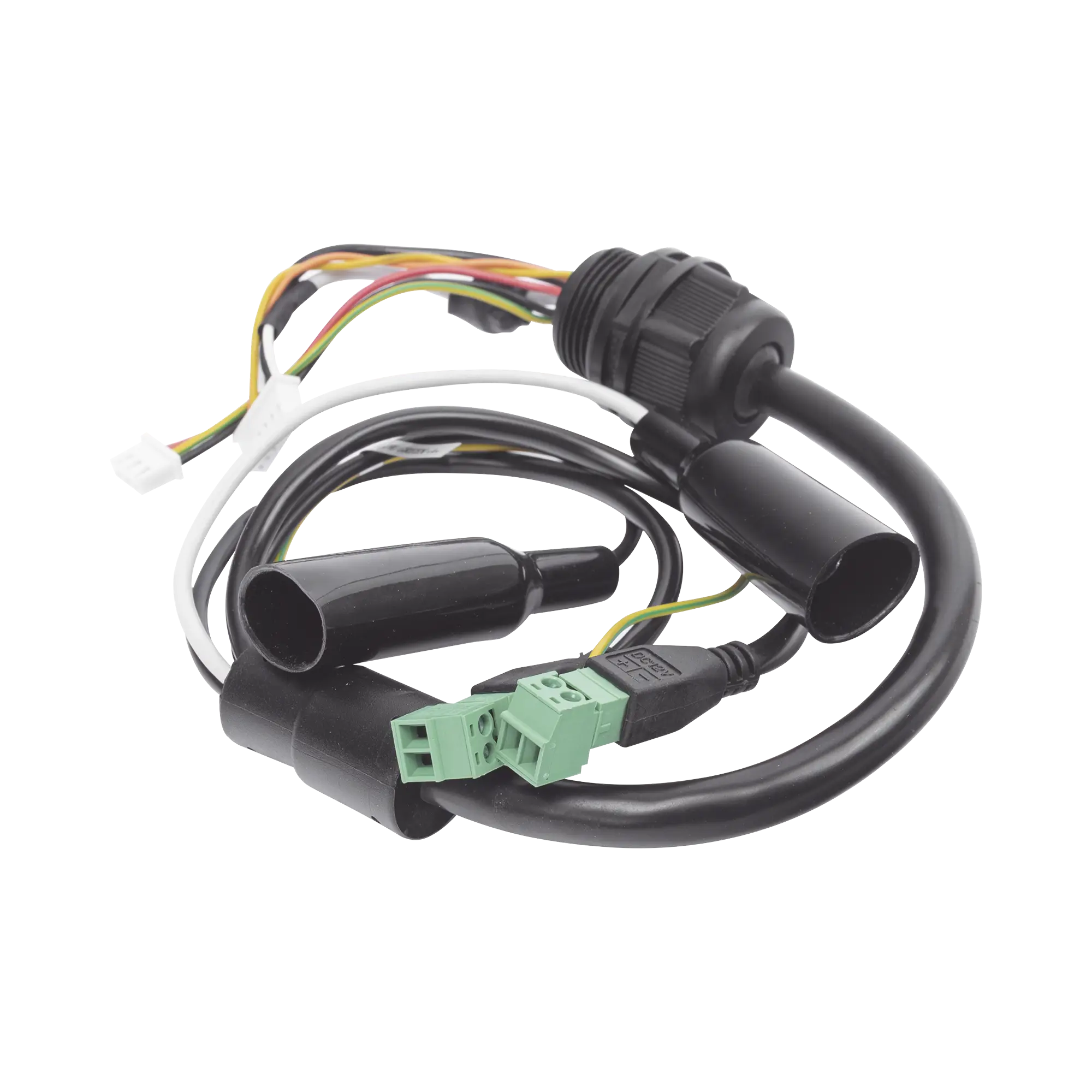 Arnes principal de PTZ / Compatible con epcom y HIKVISION / Salida de Video con Conectores RS-485 y Alimentación 12 Vcc