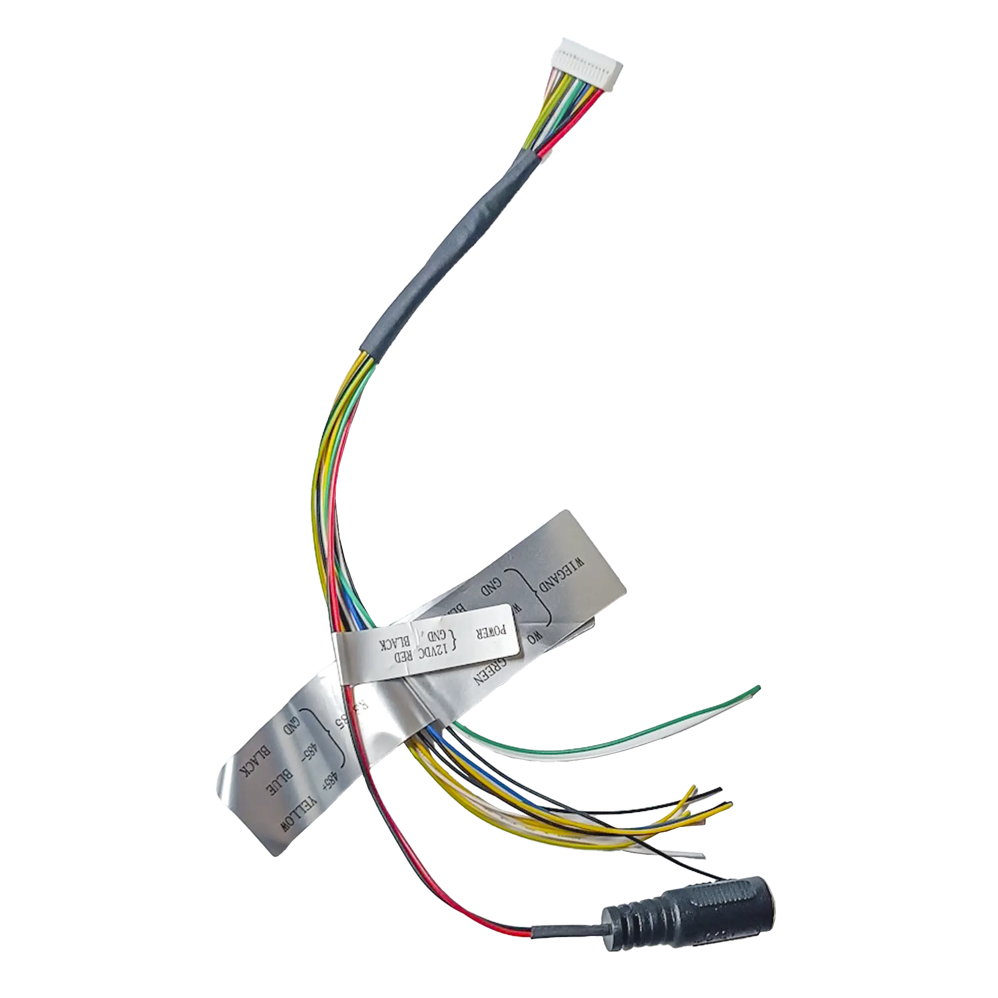 Cable Siames / Alimentación / Alarma / Comuniación / Compatible con Terminal DS-K1T320MFWX / DS-K1T320EX