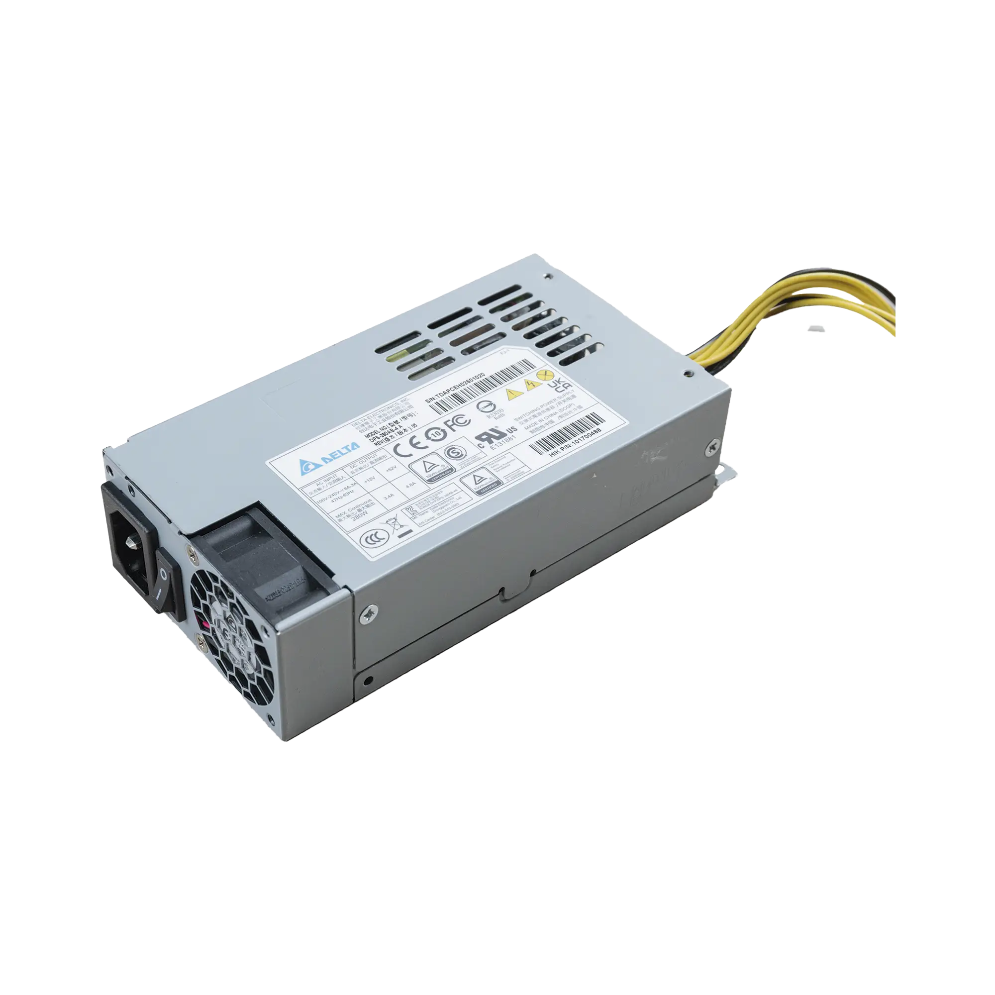 Fuente de Poder Conmutada / Compatible con DS-7616NI-E2/16P y DS-7616NI-K2/16P