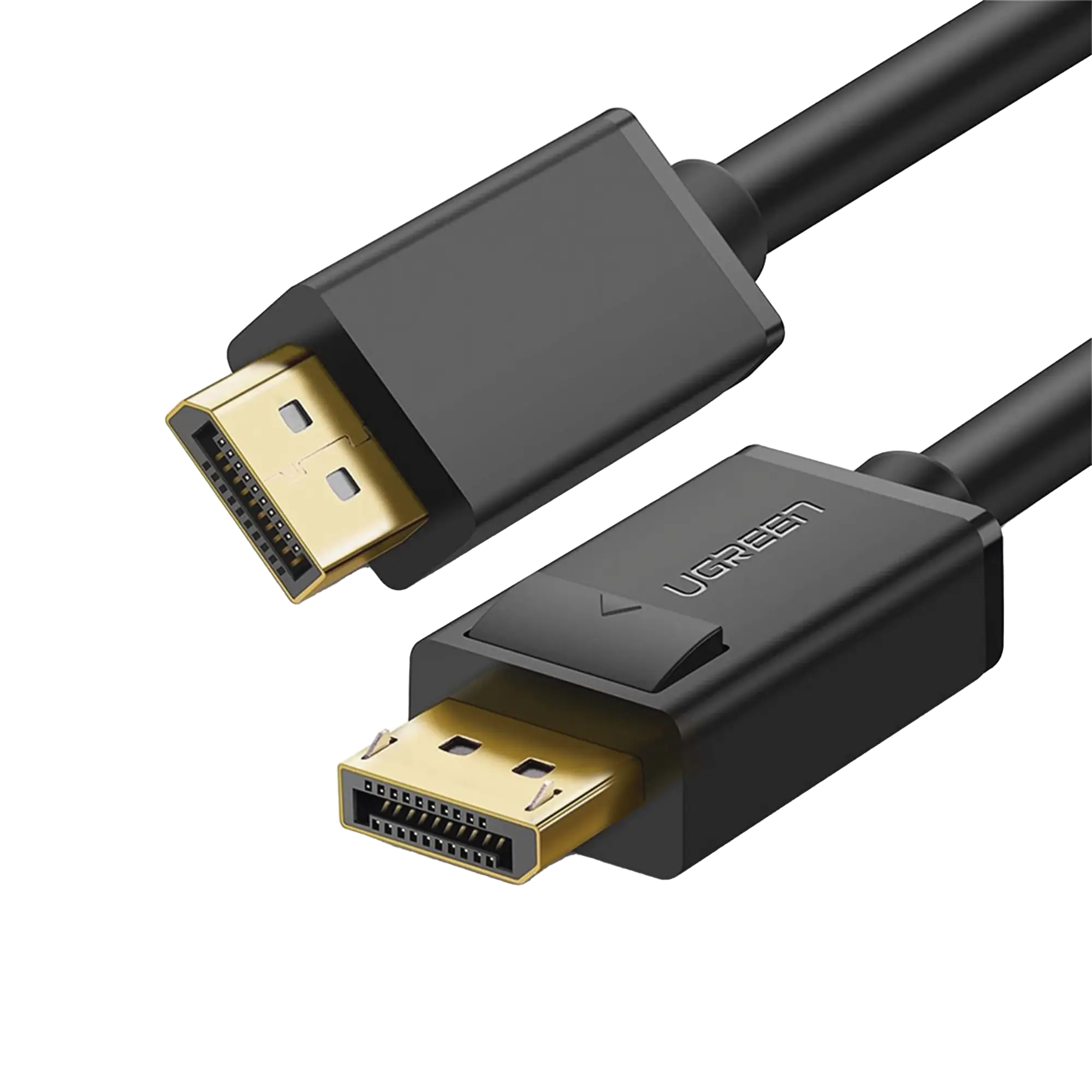 Cable DisplayPort 1.2 Macho a Macho | Longitud 5m | Versión DP1.2 | Soporta 4K@60Hz; 2K@144Hz | Soporta 3D | Color profundo de 8 y 10 bits | Blindaje Interno Múltiple | Cobre Estañado 28AWG | Botón de Liberación.
