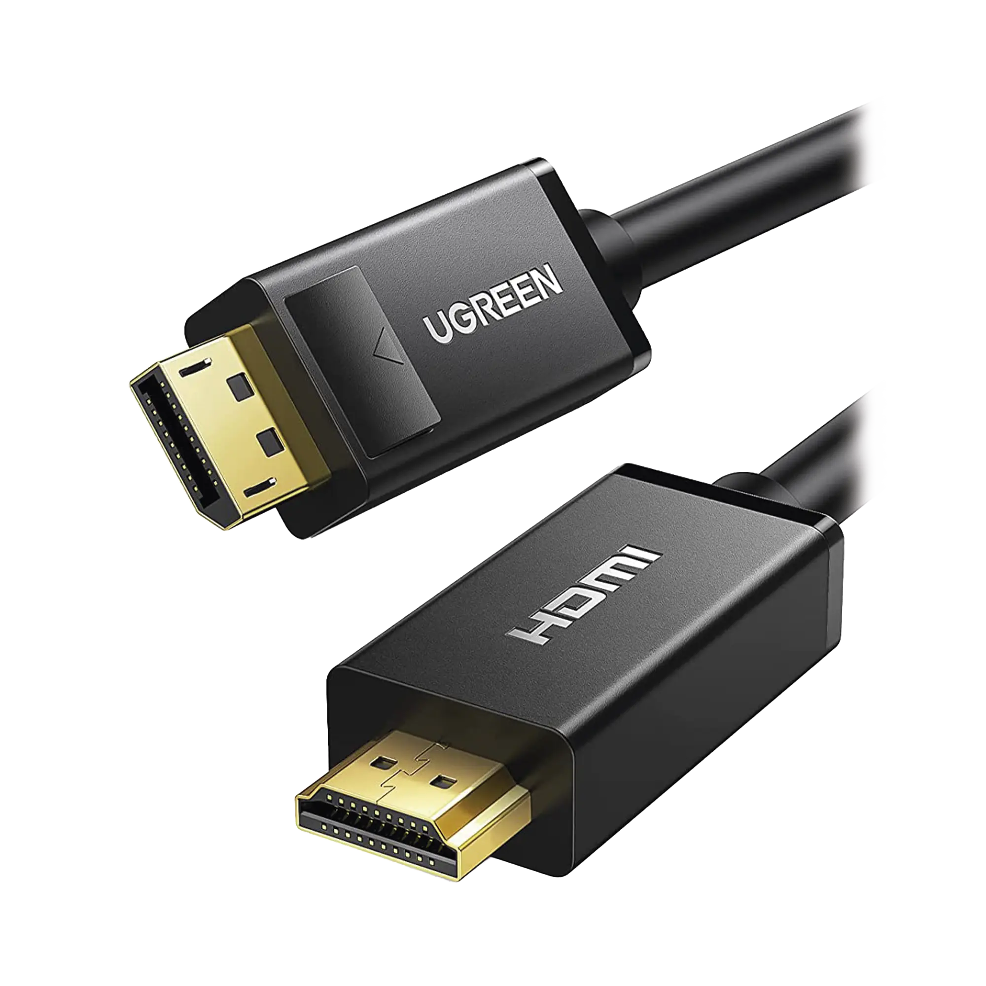 Cable DP Macho a HDMI Macho / Longitud 1.50 m / Soporta 4K@30Hz / Soporta 3D / Cobre Estañado 28AWG / Blindaje interno múltiple / Transmisión Unidireccional / Botón de Liberación / Chip de Última Generación
