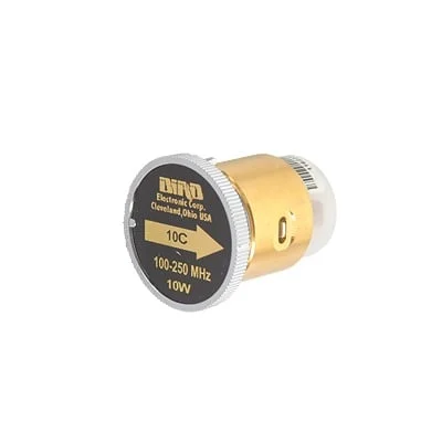 Elemento de 10 Watt en linea 7/8″ para Wattmetro BIRD 43 en Rango de Frecuencia de 100 a 250 MHz.