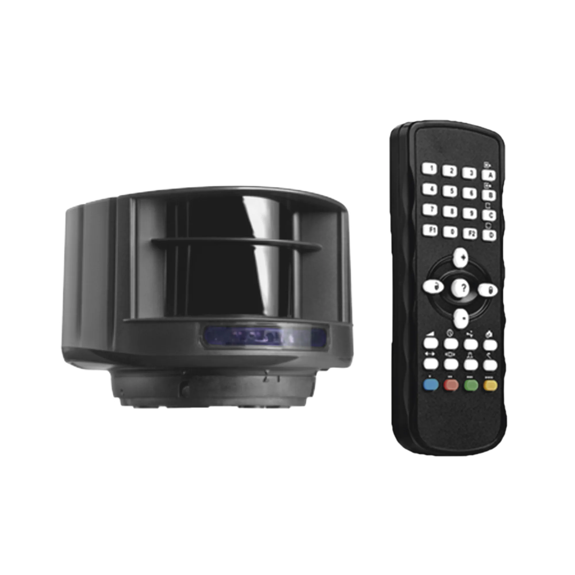 Kit de Sensor láser y control remoto / Evite el uso de lazos magnéticos / Protege carriles de hasta 9.6 m de ancho y 9.6 metros de profundidad