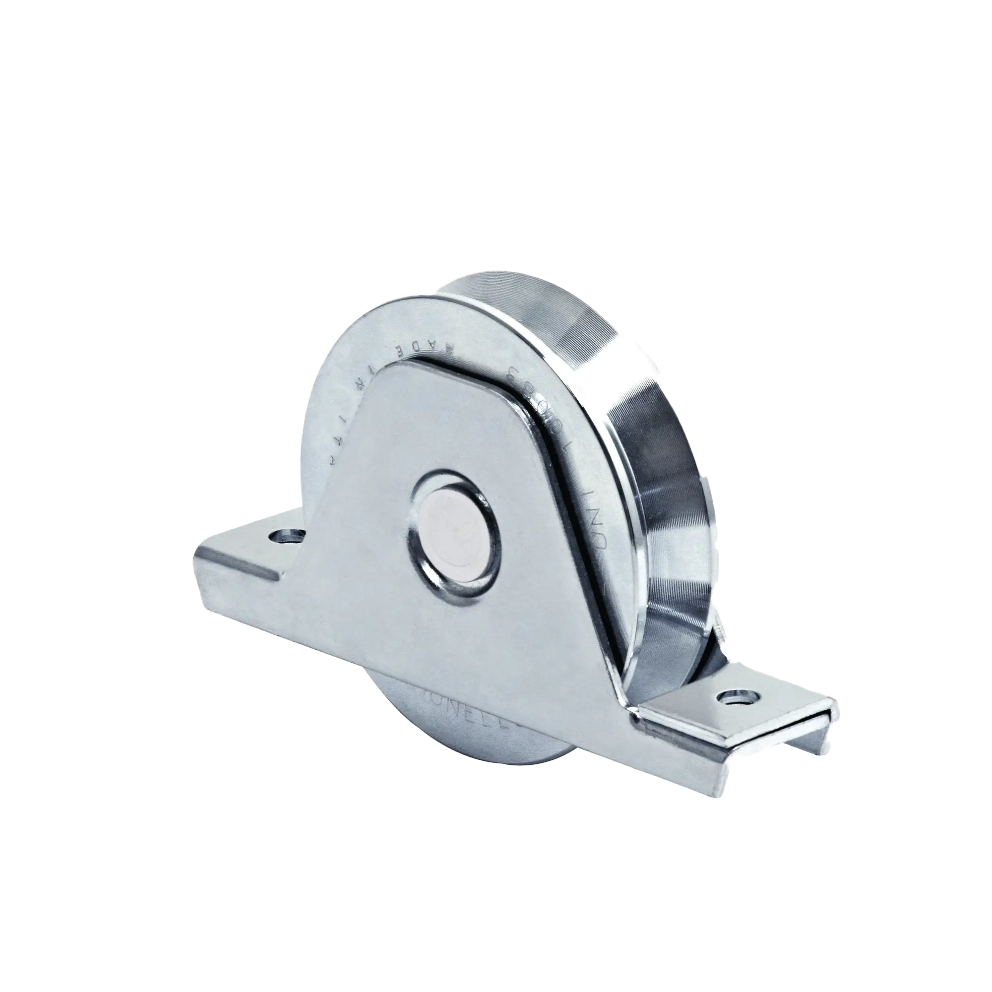 336V – Rueda de 12 cm / Capacidad Para Puertas de Hasta 400 kg / Canal Tipo «V»