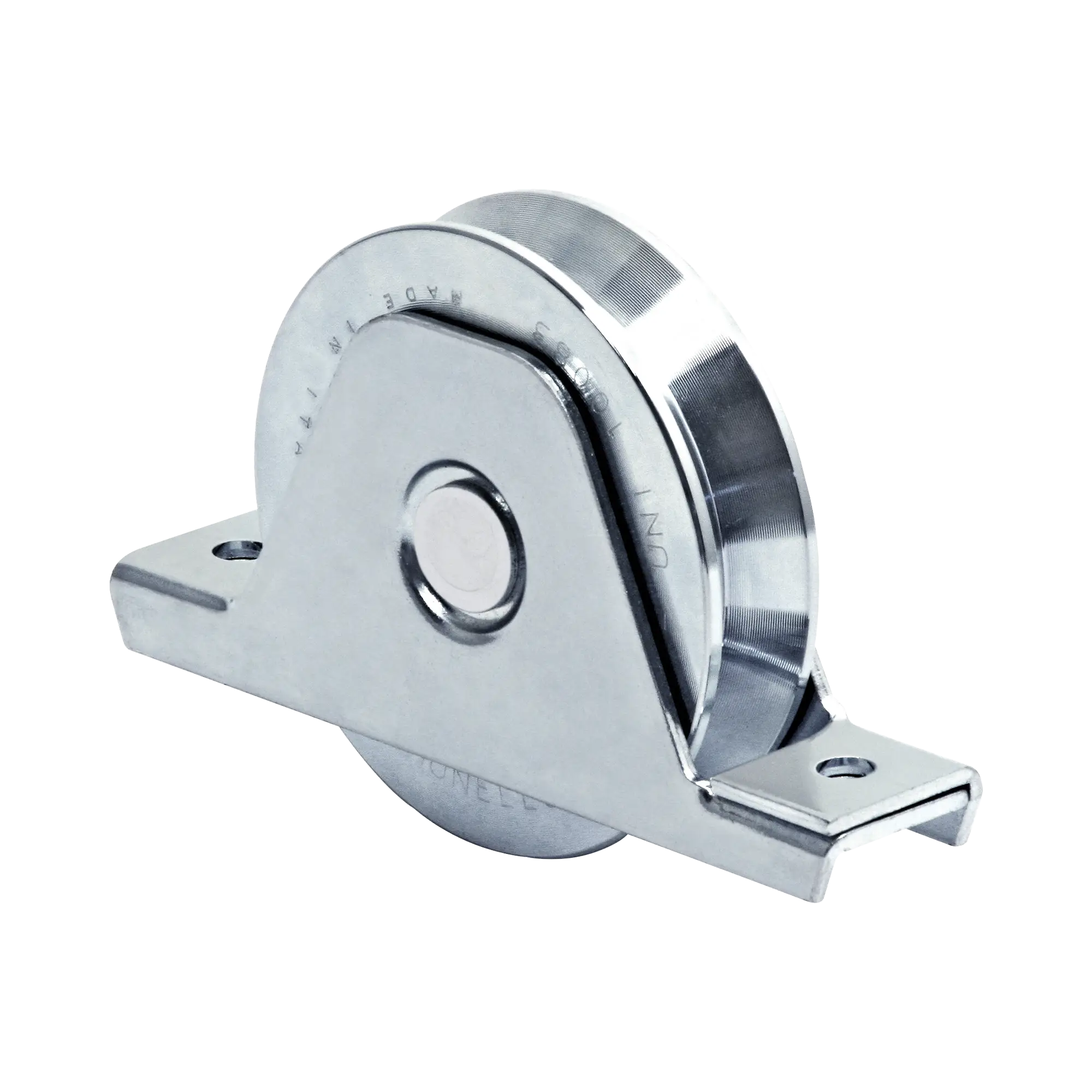 336V – Rueda de 14 cm / Capacidad Para Puertas de Hasta 420 kg / Canal Tipo «V»