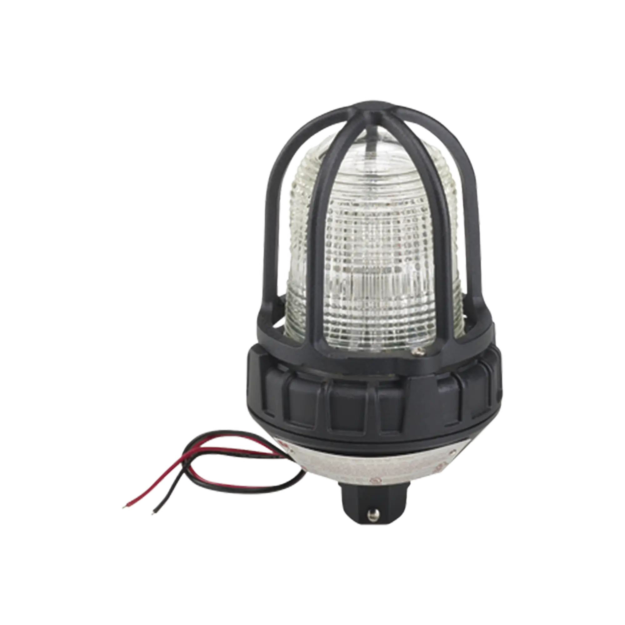 Luz estroboscópica para ubicaciones peligrosas, montaje tipo tubo, 12-24 VCD, Color Claro