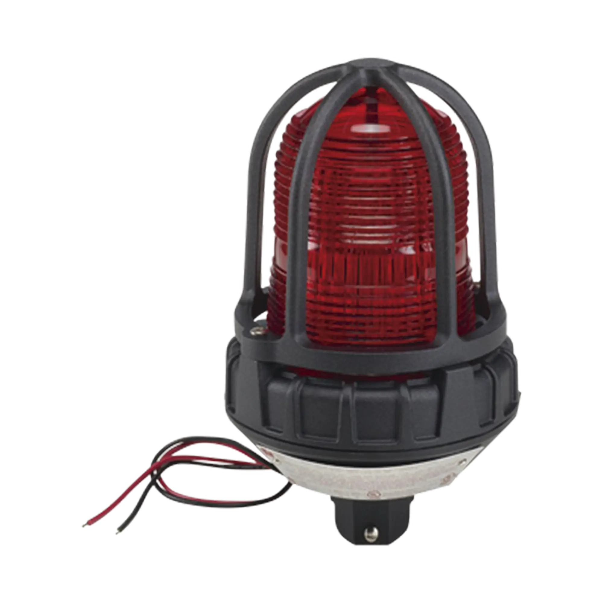 Luz estroboscópica para ubicaciónes peligrosas, montaje tipo tubo, 120 VCA, color Rojo