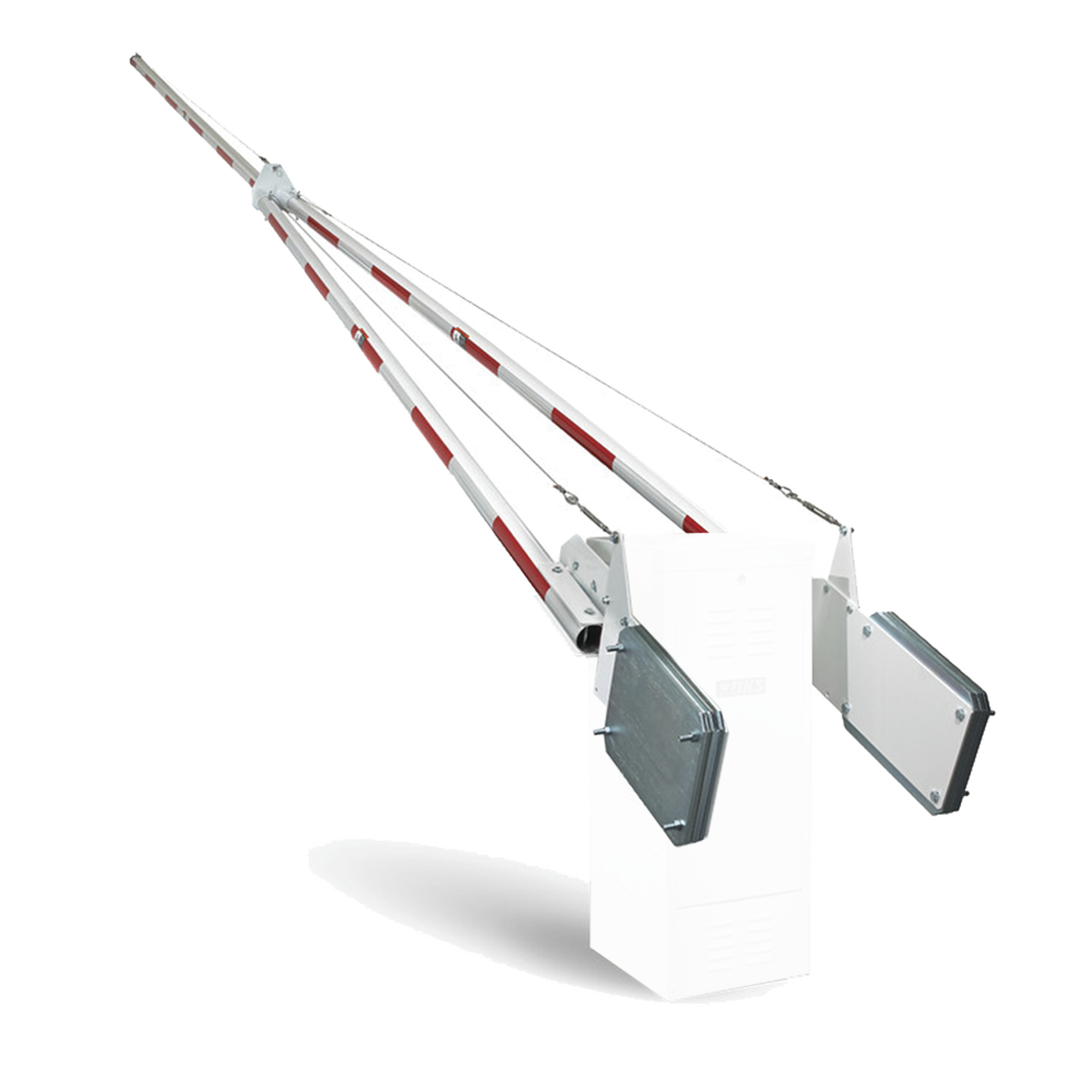Brazo Tubular de Aluminio de 27 ft Para Barreras Doorking 1602