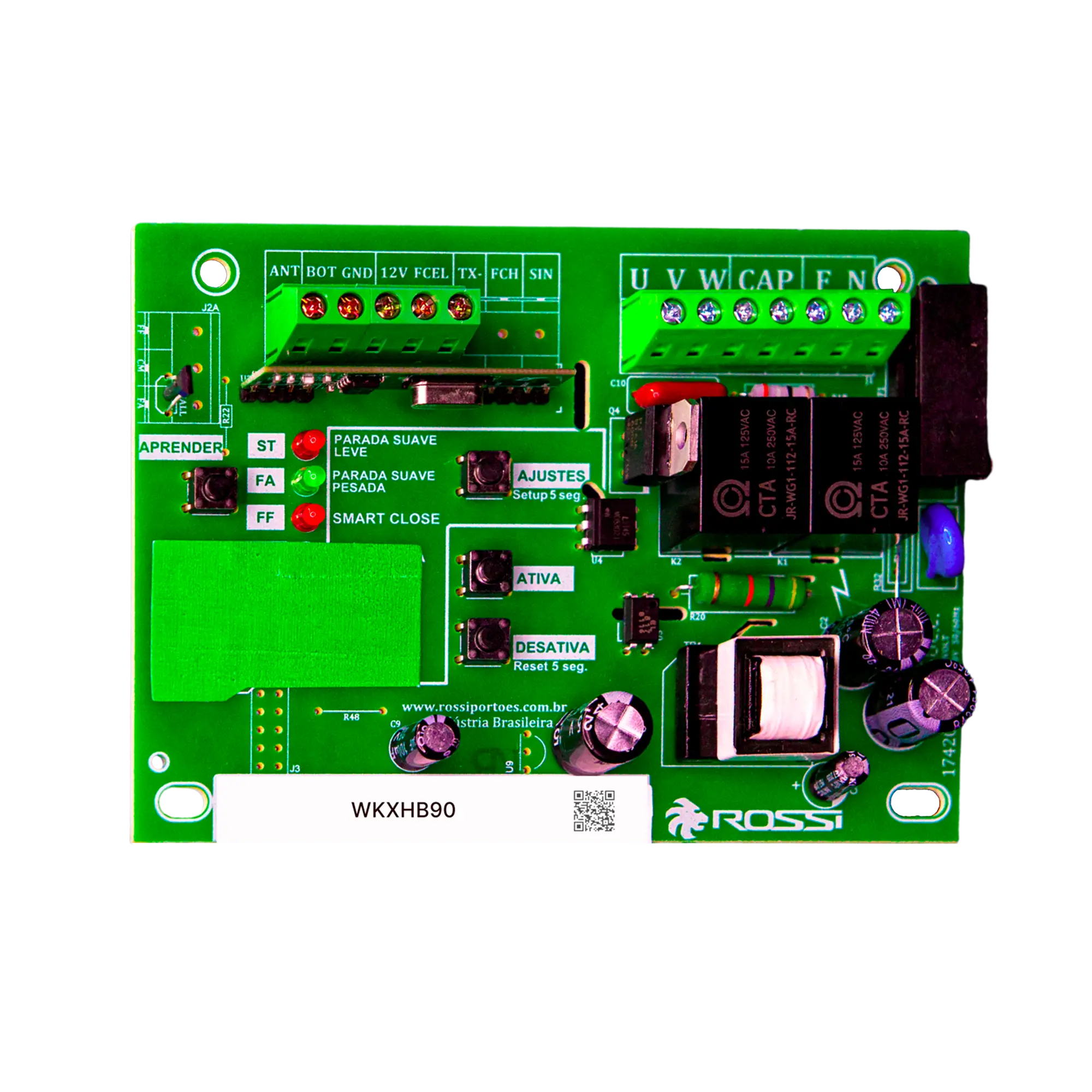 Tarjeta Electronica NKXH30 433 MHZ (Turbo) / Para Motor ROSSI E-15582