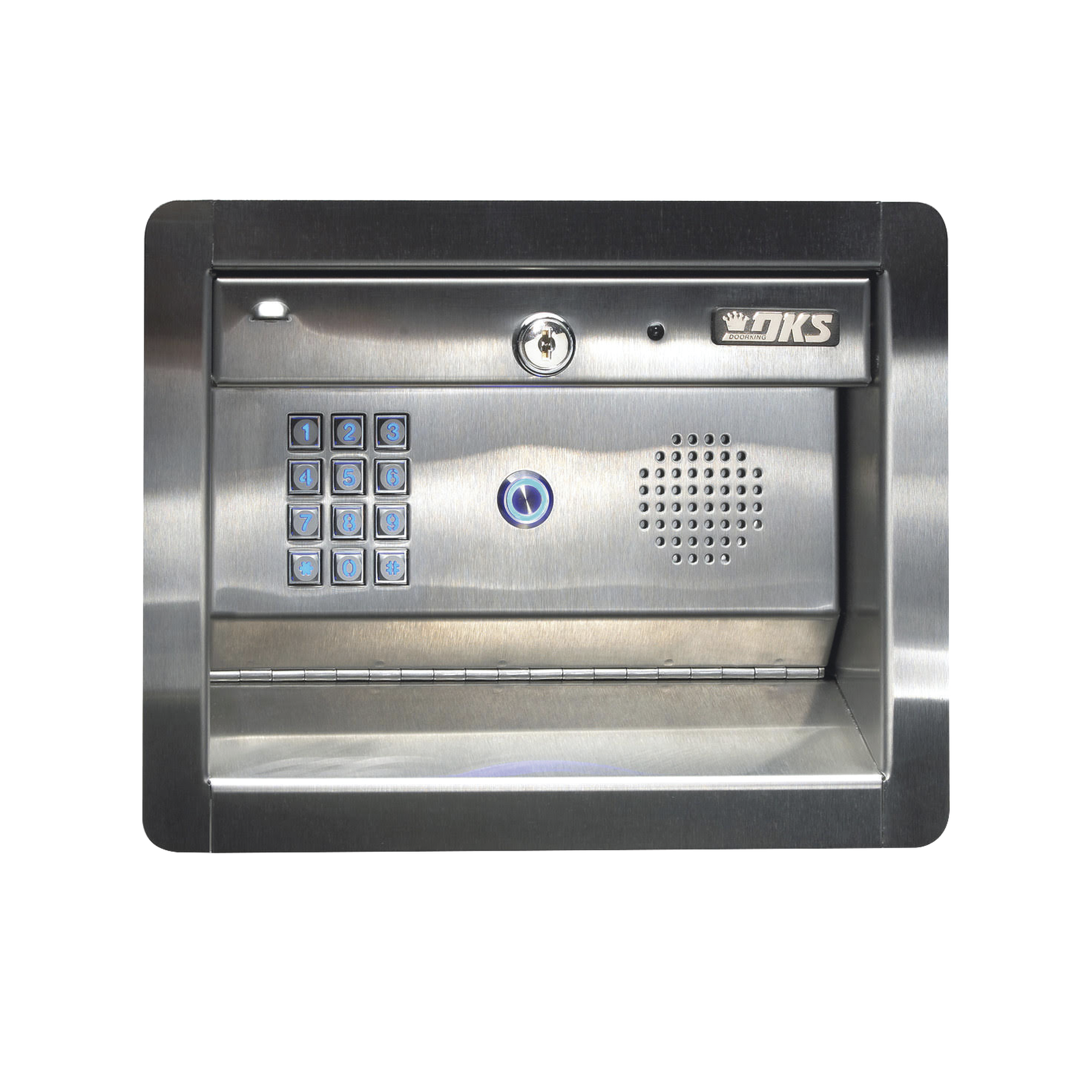 Access PLUS DKS / Atienda la puerta aún sin estar en casa! / Interfon telefónico / 27 números celulares / Control de acceso / 2 puertas / Lineas A/D