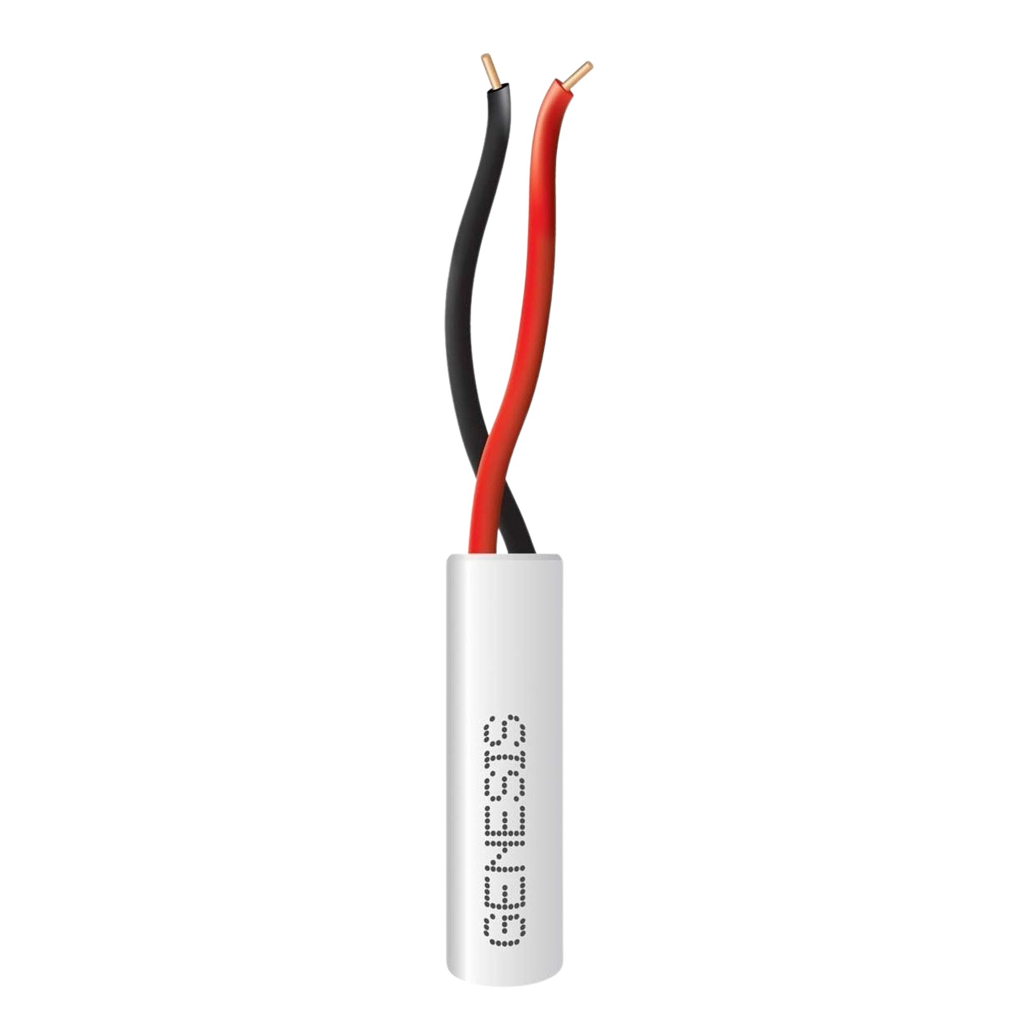 Bobina de 305 Metros / Alambre de Cobre 2 x 22 AWG / Tipo Alarmas CMR-CL3R / Riser / Color Blanco / Para Aplicaciones de Alarmas de Intrusi贸n / Automatizaci贸n