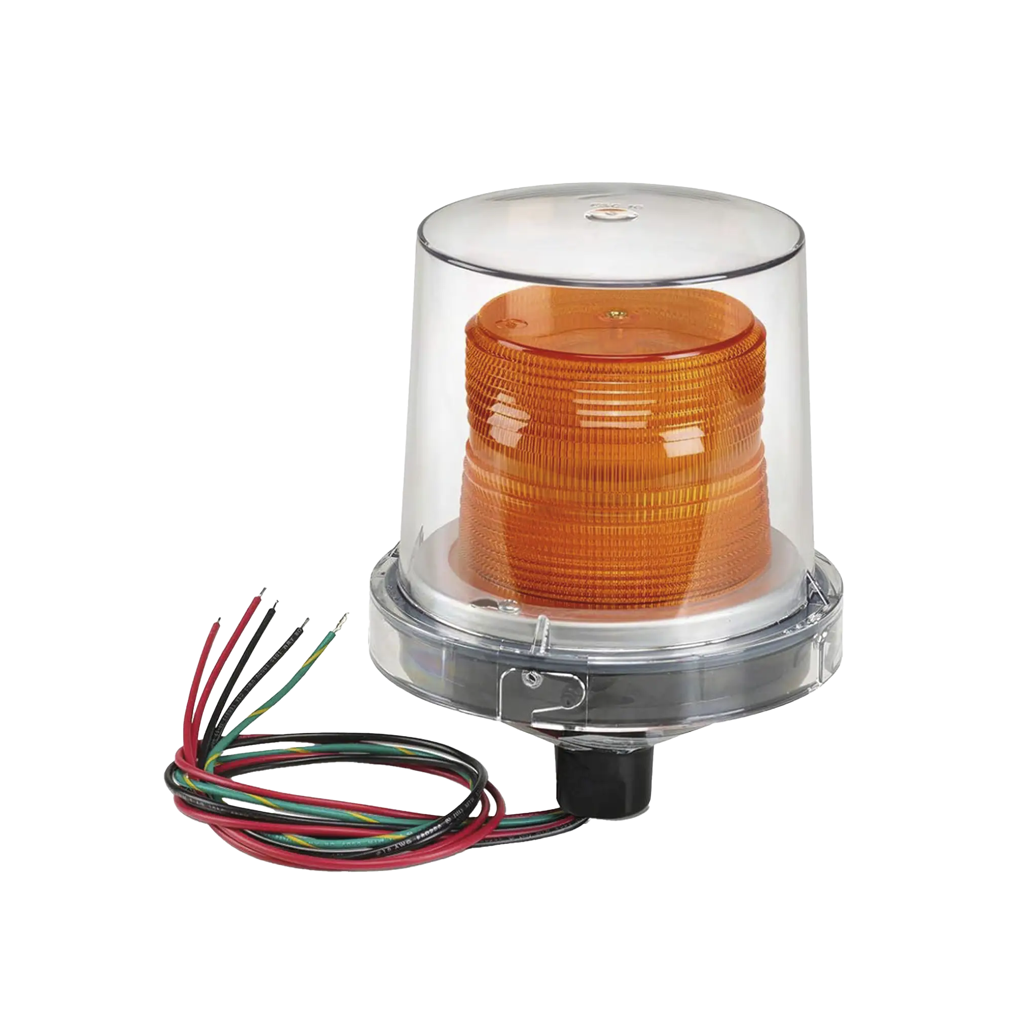 Luces estroboscópicas para lugares peligrosos Electraray® , Homologado UL y cUL para Clase I, División 2, Grupos A, B, C y D; Clase II, División 2, Grupos F y G; Clase III , 24 VCD, color Ámbar, parpadeo predeterminado
