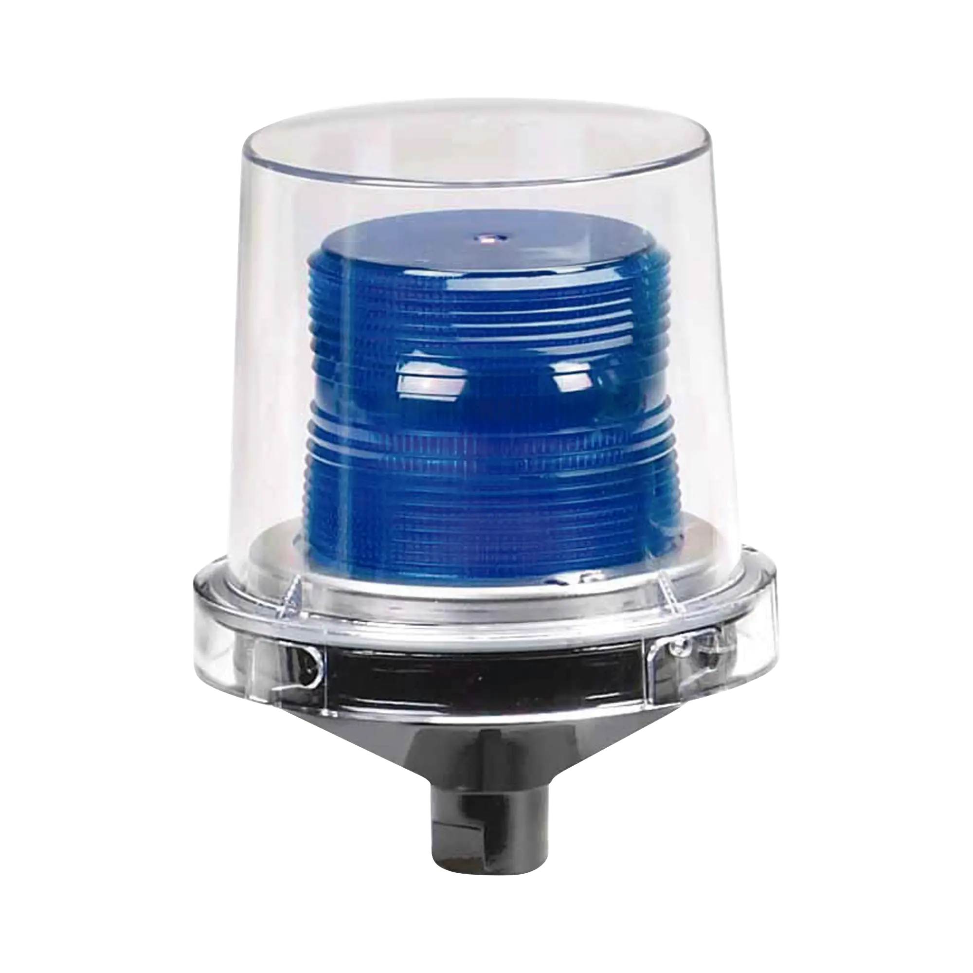 Luces estroboscópicas para lugares peligrosos Electraray® , Homologado UL y cUL para Clase I, División 2, Grupos A, B, C y D; Clase II, División 2, Grupos F y G; Clase III , 12-24 VCD, color Azul, parpadeo predeterminado