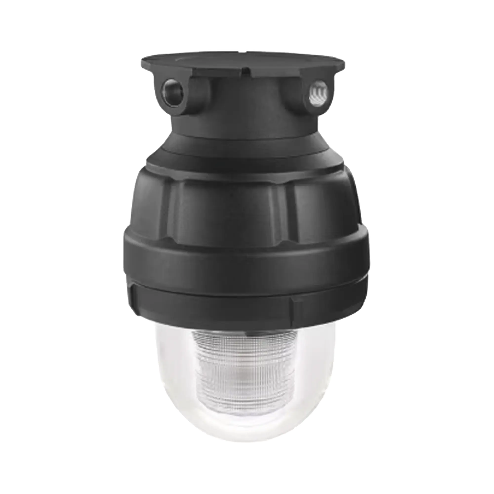 Luz LED, a prueba de explosiones, UL y cUL para Clase I, División 1, Grupo C y D; Clase I, División 2, Grupos A y B; Clase II, División 1, Grupos E, F y G; Clase III, 120-240 VCA, Claro