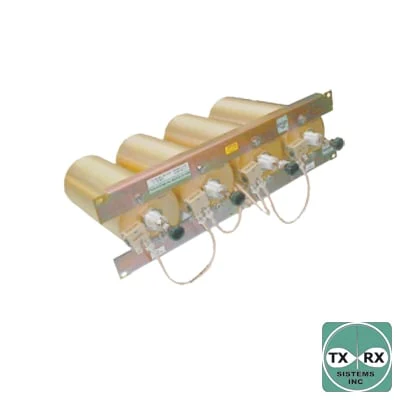 Duplexer Pasa Banda-Rechazo de Banda, 450-470 MHz, 4Cav.(4″Dia.) 5 MHz, 350 Watt, BNC Hembras.