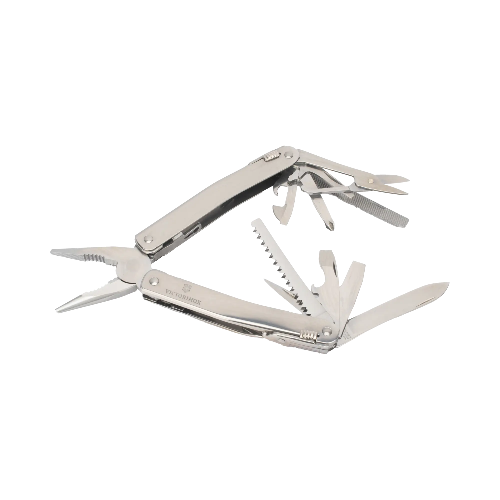 Navaja Victorinox Multiherramienta Spirit X con 24 Funciones, Incluye Funda de Piel
