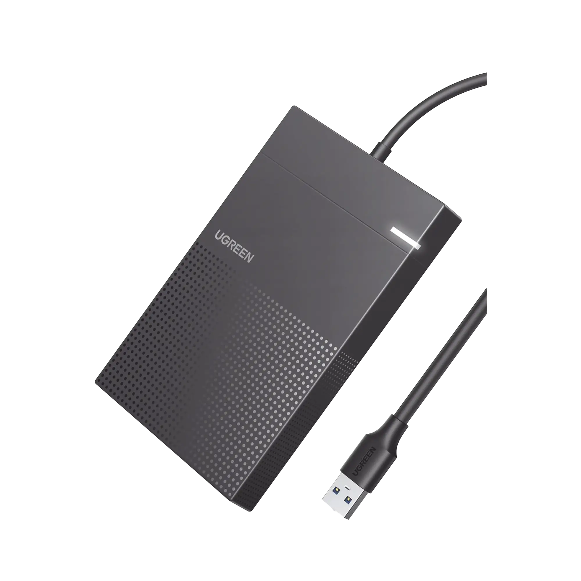Carcasa de Disco Duro 2.5» (Enclosure) | Adecuado para HDD y SSD de 2.5” | Chip Inteligente | UASP & TRIM | Led Indicador | ABS | Hibernación Automática | Compatible con SATA I II III, HDD, SSD de hasta 6TB.