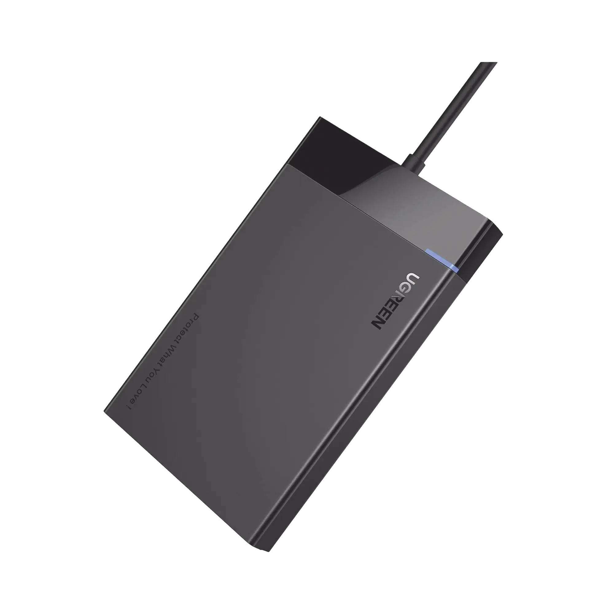 Carcasa de Disco Duro 2.5» (Enclosure) | Velocidad SATA 3.0 de hasta 6 Gbps | Compatible con SATA 2.0/1.0 | Velocidad USB 3.0 de hasta 5 Gbps | Compatible con USB 2.0 y 1.1 | SATA I II III, HDD, SSD de hasta 10TB.