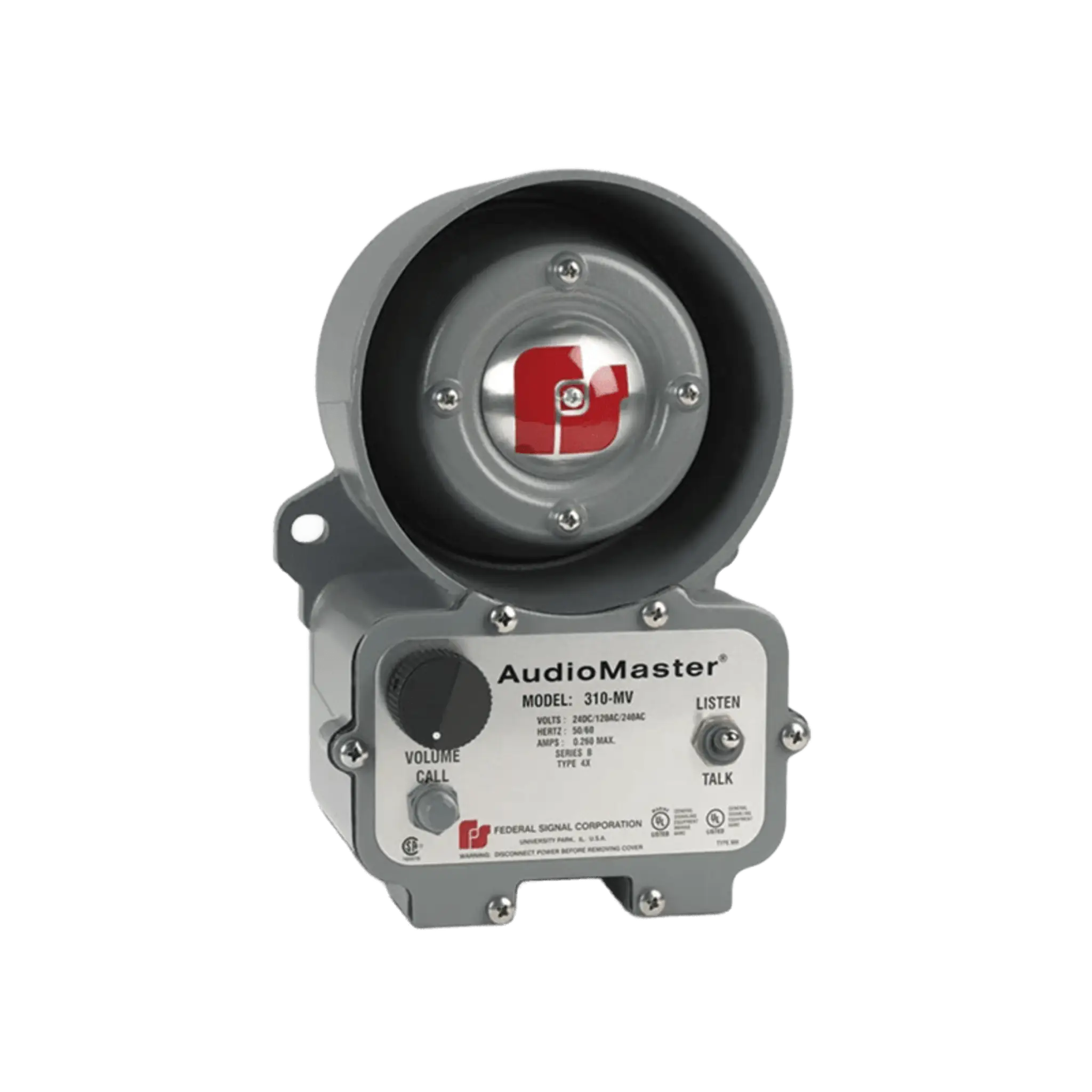 AudioMaster® Intercomunicador bidireccional con micrófono con cancelación de ruido