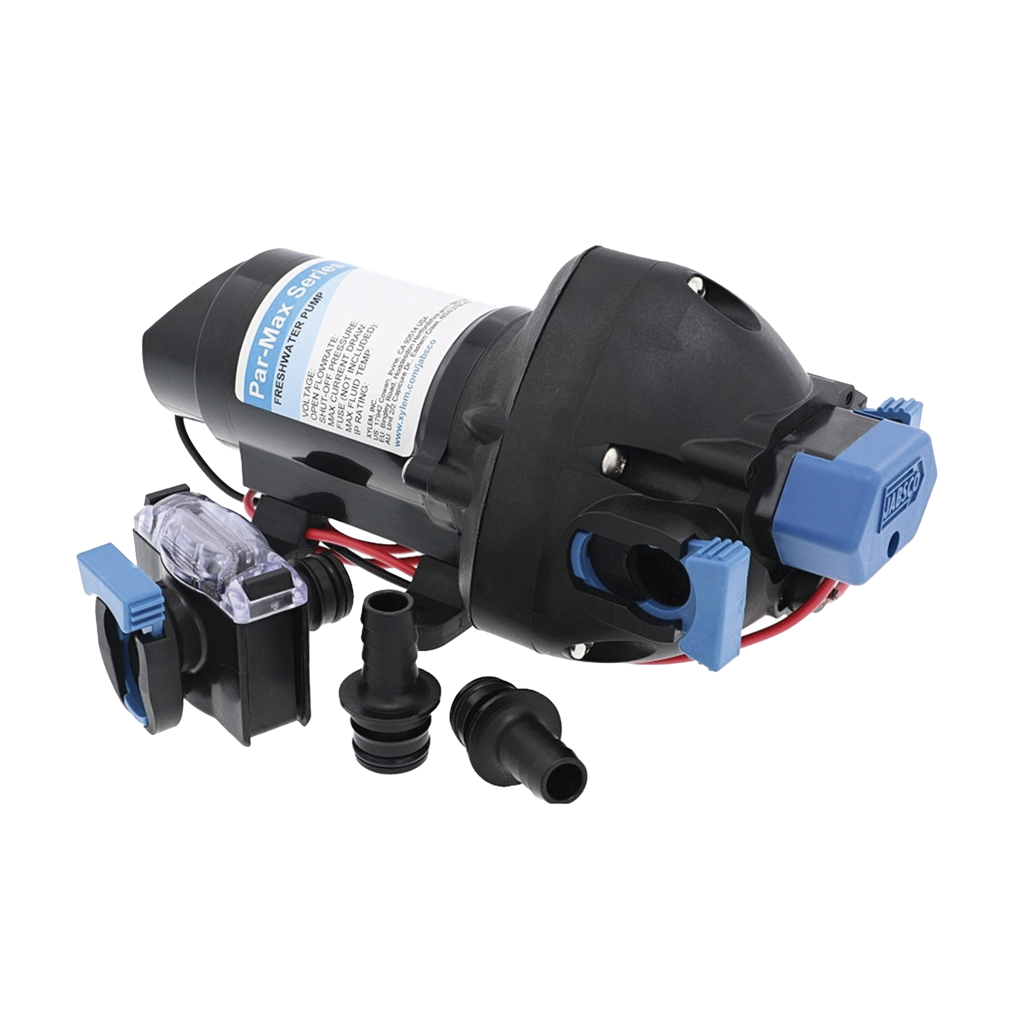 Bomba controlada por presión Par Max 1.9′ para manguera de entrada con orificio de 38 mm (1½”), manguera de descarga con orificio de 25 mm (1”)