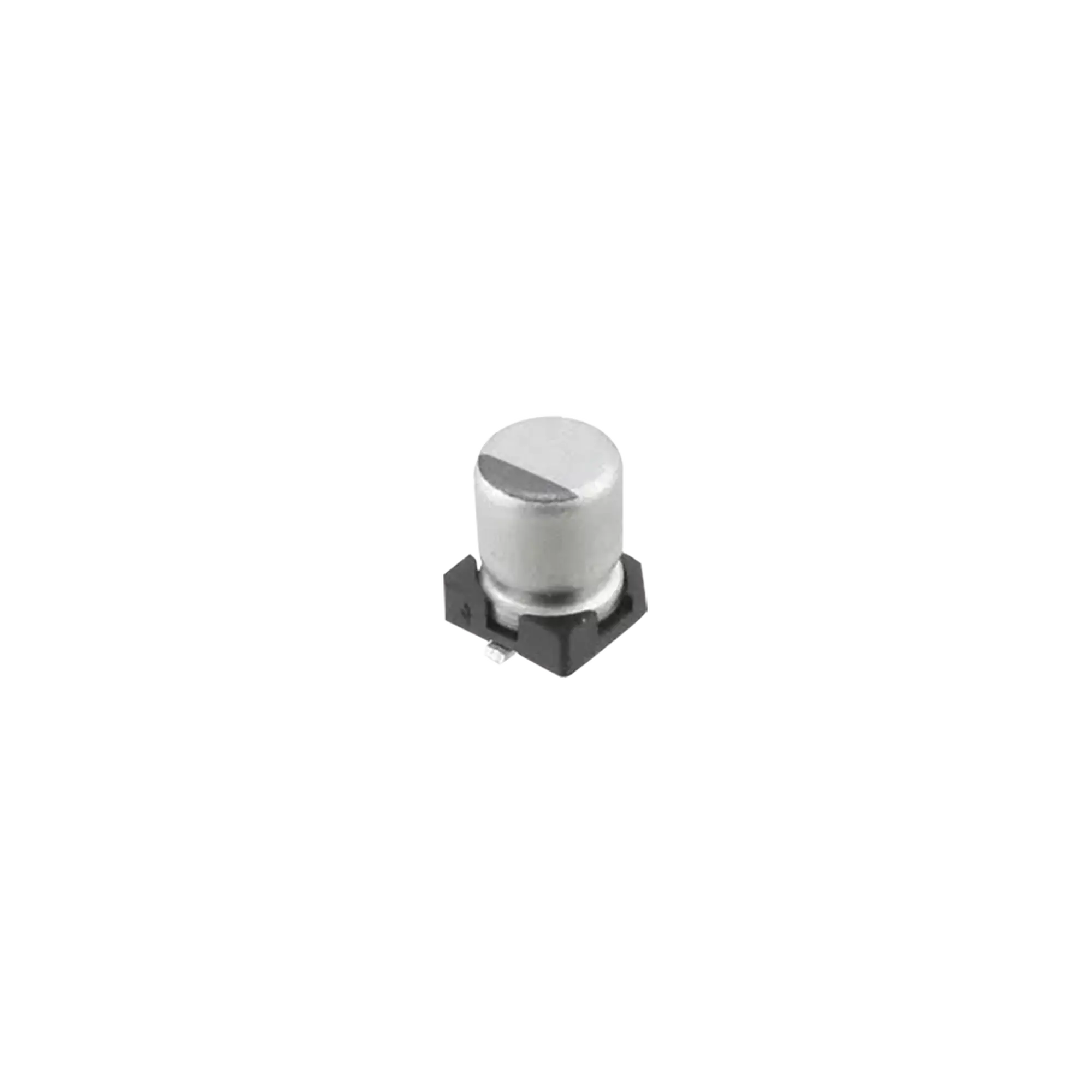 Capacitor Electrolítico de Aluminio de 1uF, 50V, 20% tipo SMD.