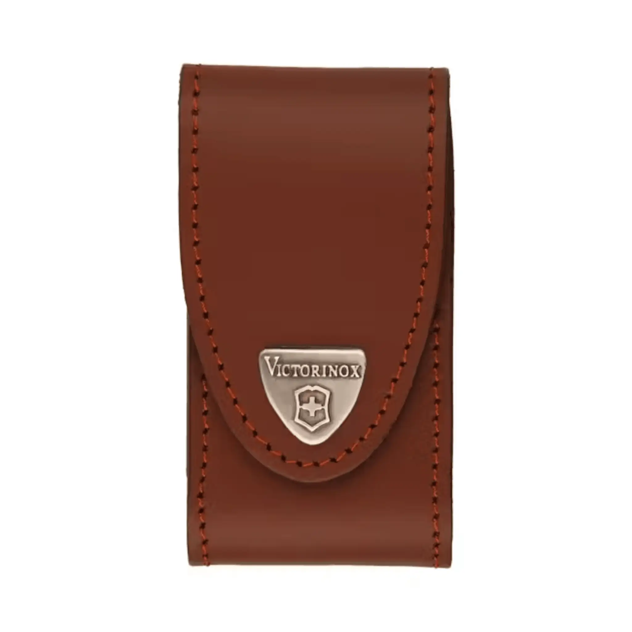 Funda de Piel color Café para Navajas Mediana Victorinox.