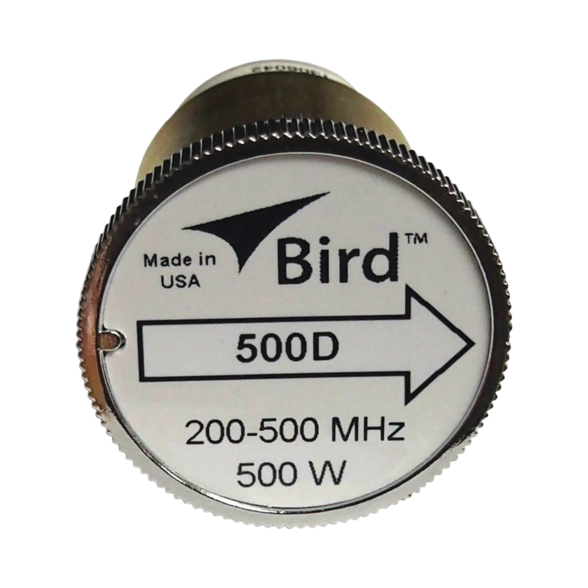 Elemento de 500 Watt en linea 7/8″ para Wattmetro BIRD 43 en Rango de Frecuencia de 200-500 MHz