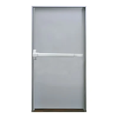 Puerta metálica galvanizada 4′ 0″ x 7′ 0″ /Resistente al fuego por 180 min / UL