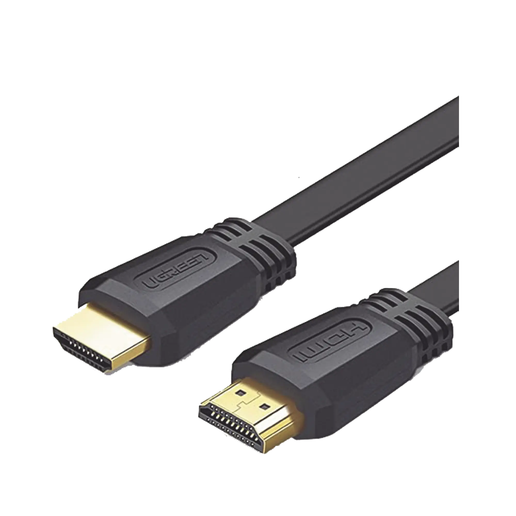 Cable HDMI 2.0 Plano de 1.5 m / 4K@60Hz / HDR / 3D / HEC (Canal Ethernet HDMI) / ARC (Canal de Retorno de Audio / Color Profundo de 48 bits / Audio de 32 canales / HDCP /Audio Dolby True HD 7.1 / 18 Gbps / Estañado y Triple Blindaje / Anti Interfer