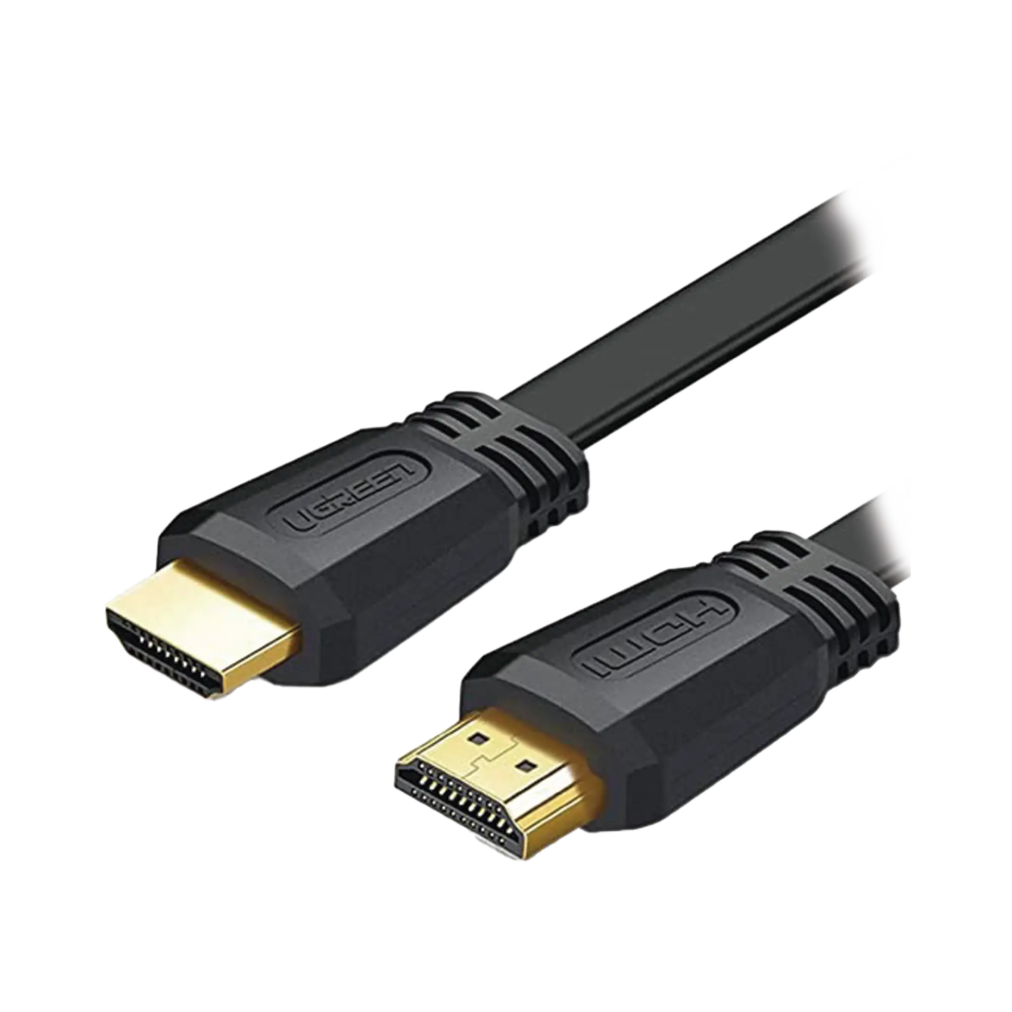 Cable HDMI 2.0 Plano de 5 m / 4K@60Hz / HDR / 3D / HEC (Canal Ethernet HDMI) / ARC (Canal de Retorno de Audio) / Color Profundo de 48 bits / Audio de 32 canales / HDCP /Audio Dolby True HD 7.1 / 18 Gbps / Estañado y Triple Blindaje / Anti Interfere