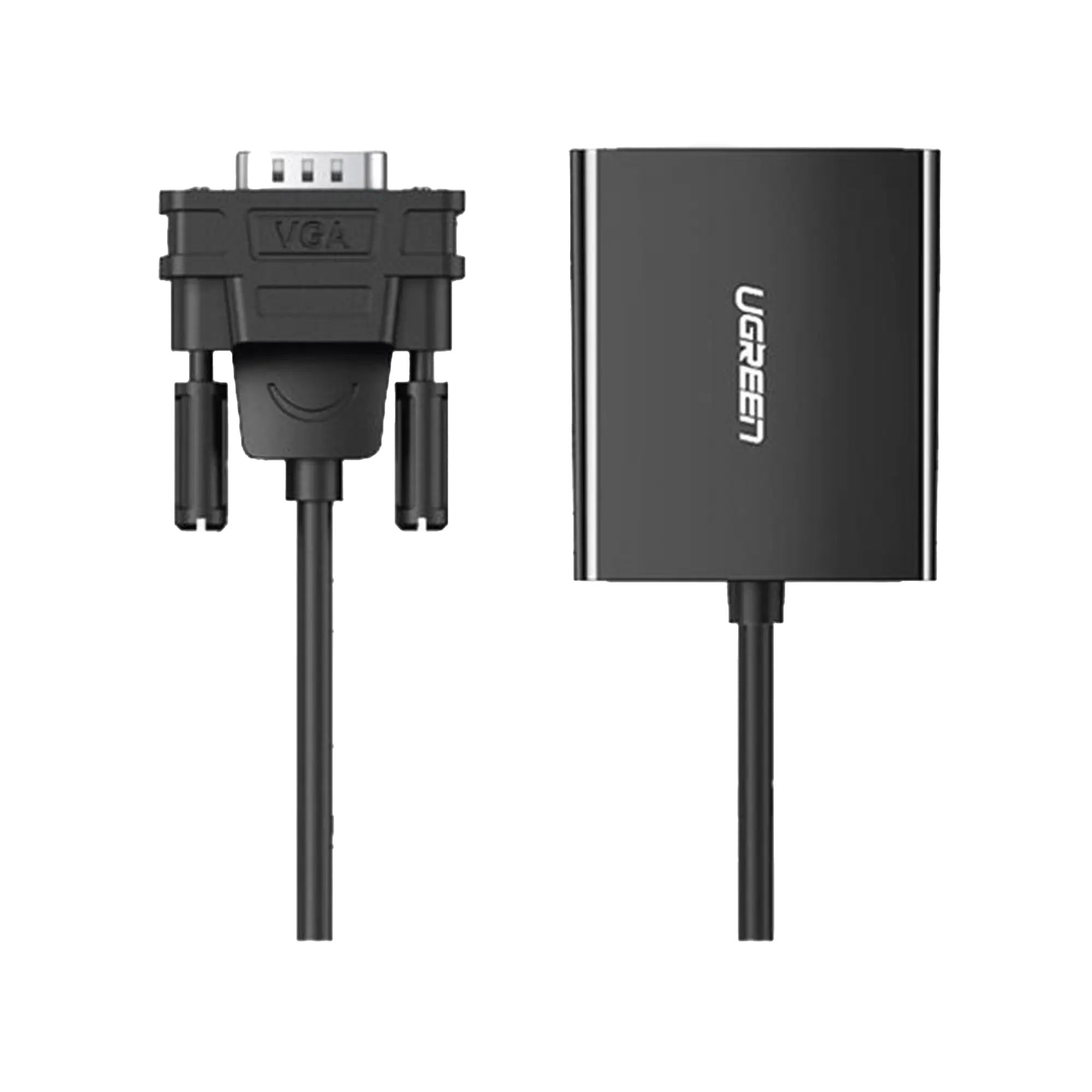 Entrada: VGA Macho / Salida: HDMI Hembra / Resolución de 1080P@60Hz / Puerto Estéreo de 3.5 mm / Plug and Play, Sin Controlador / Longitud del Cable 15 cm. / Incluye Cable de Alimentacion USB / Incluye Cable de Audio de 3.5mm.