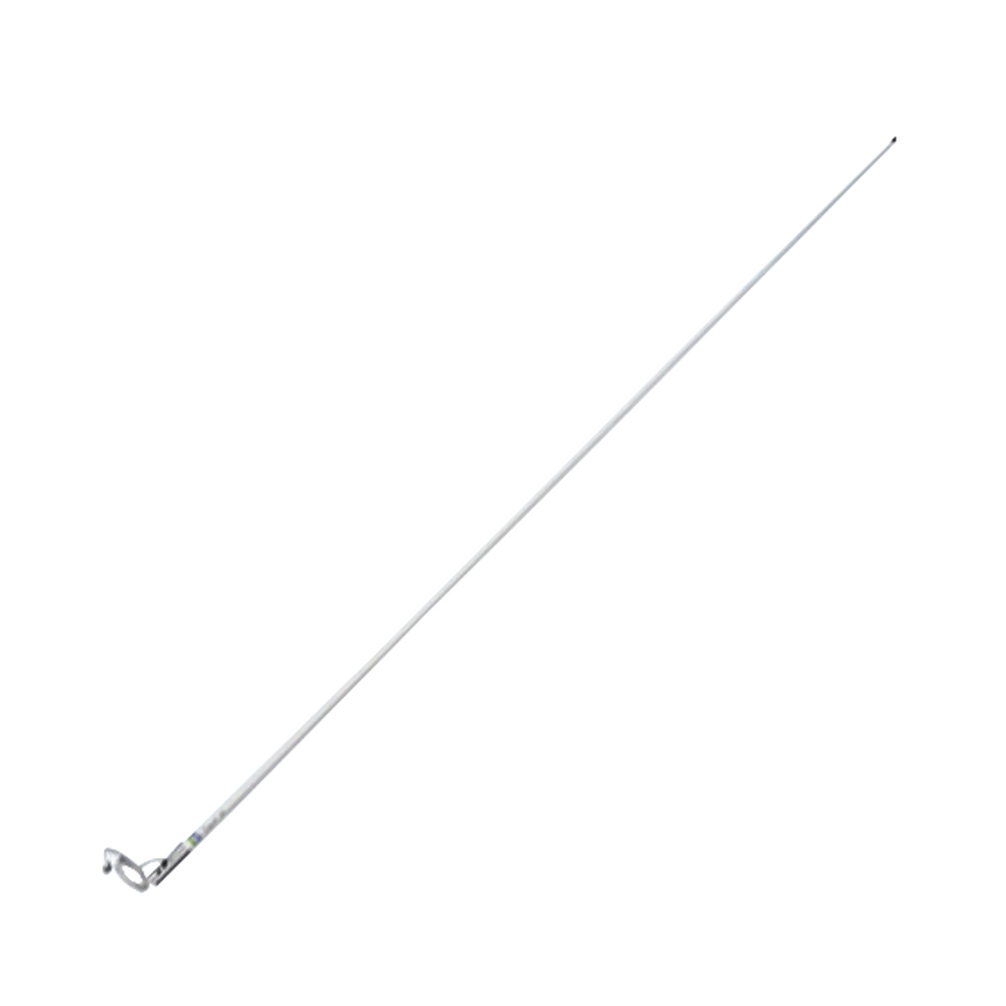 Antena marina VHF de 6dB de 2.4 m con cable RG-58 y conector PL-259