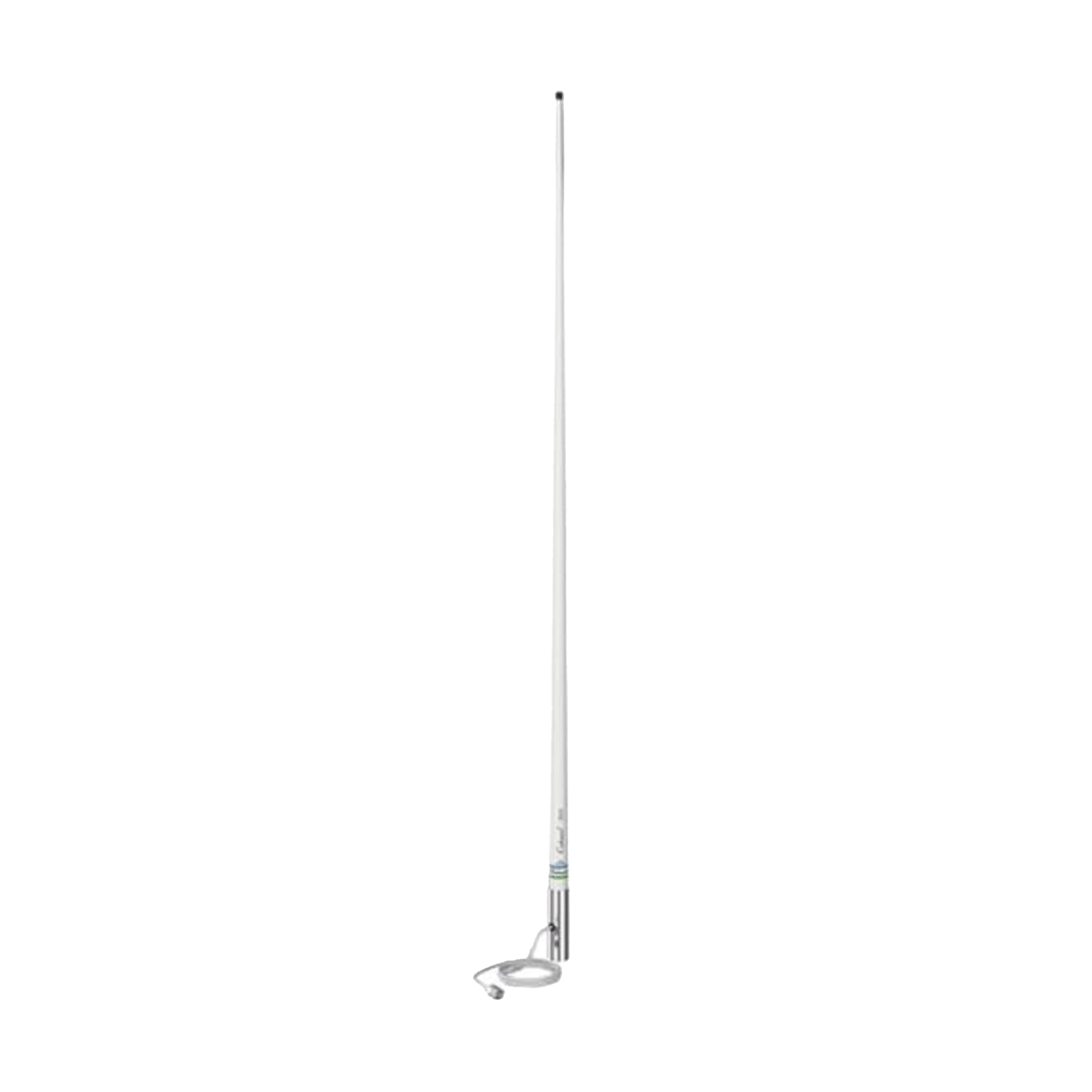 Antena Marina base en banda VHF de 1.2 metros de 3 dB de ganancia a 50 Watts.