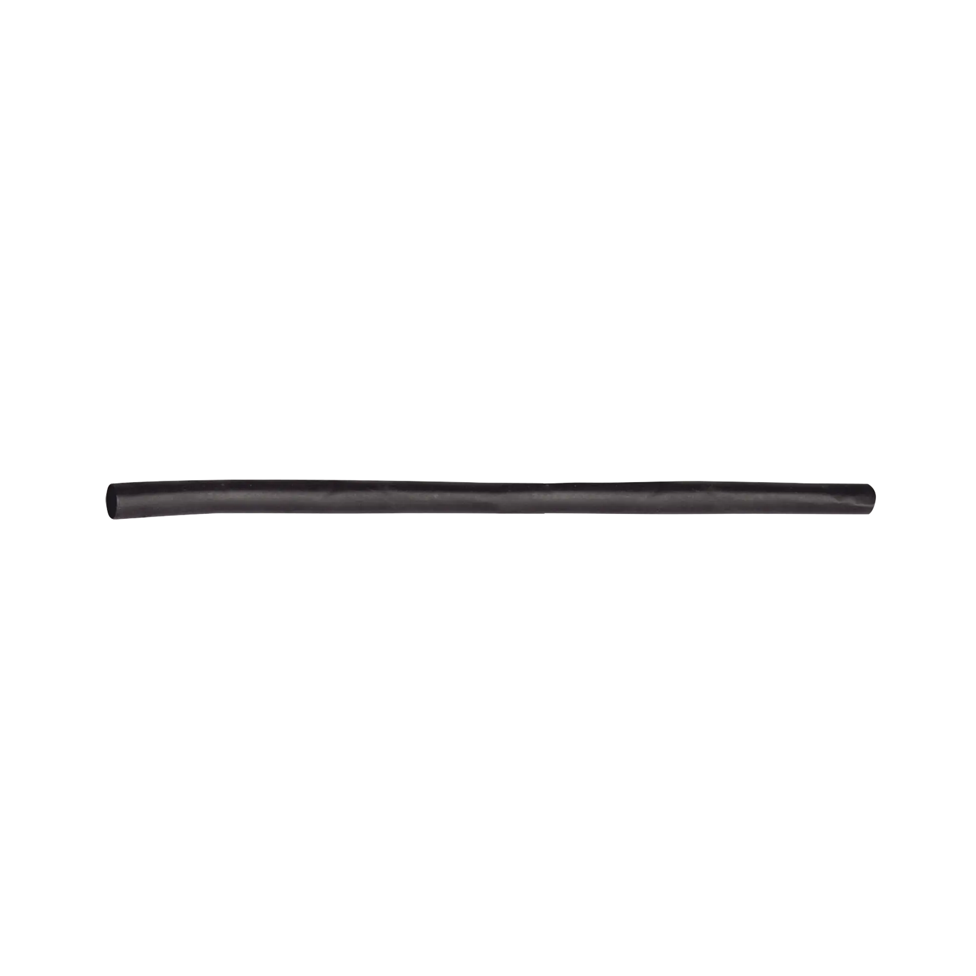 Tubo Termoencogible (Termofit) Negro de 1.2 m, 1/16″ de Diámetro, Reduce de 2:1, Poliolefina.