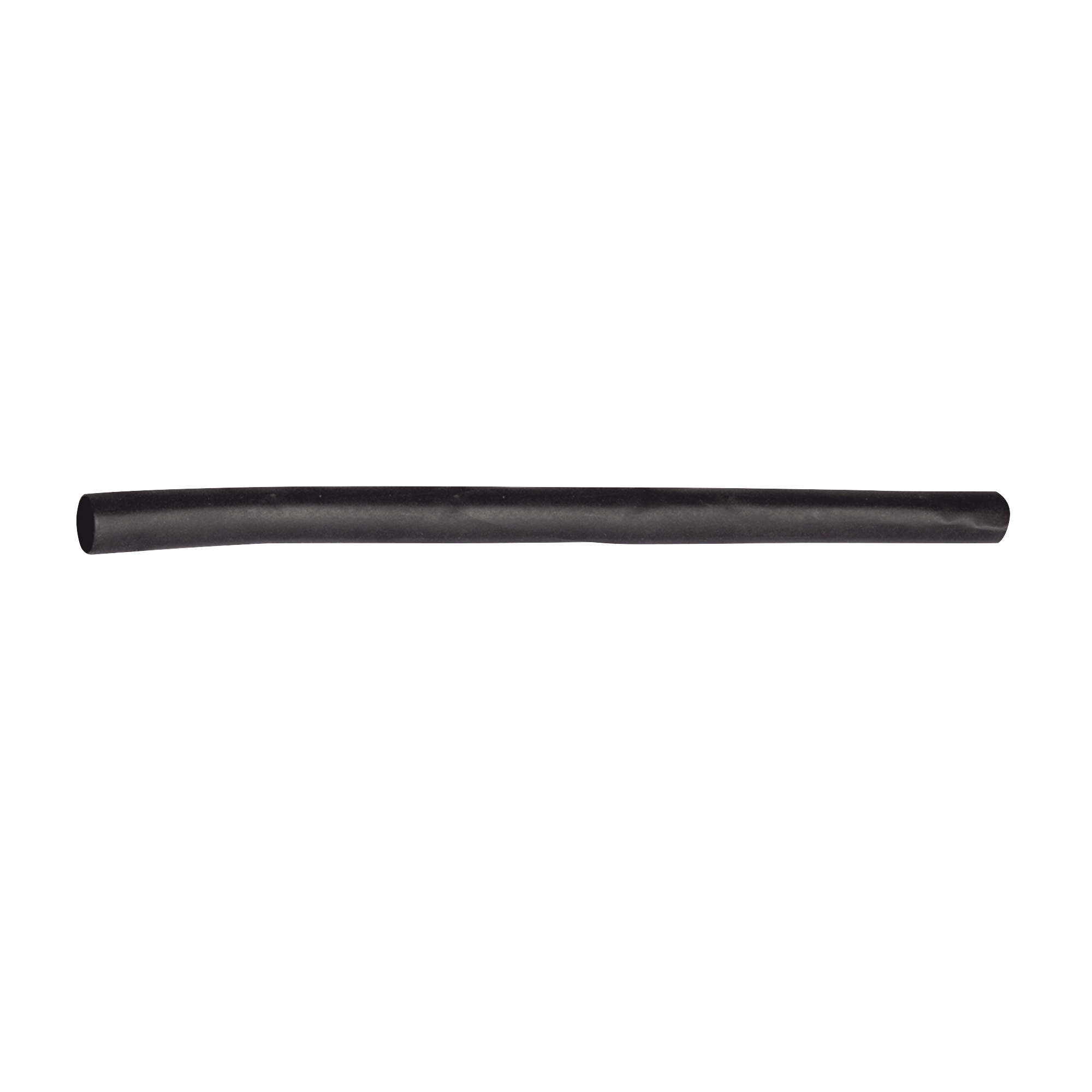 Tubo Termoencogible (Termofit) Negro de 1.2 m, 1/2″ de Diámetro, Reduce de 2:1, Poliolefina.