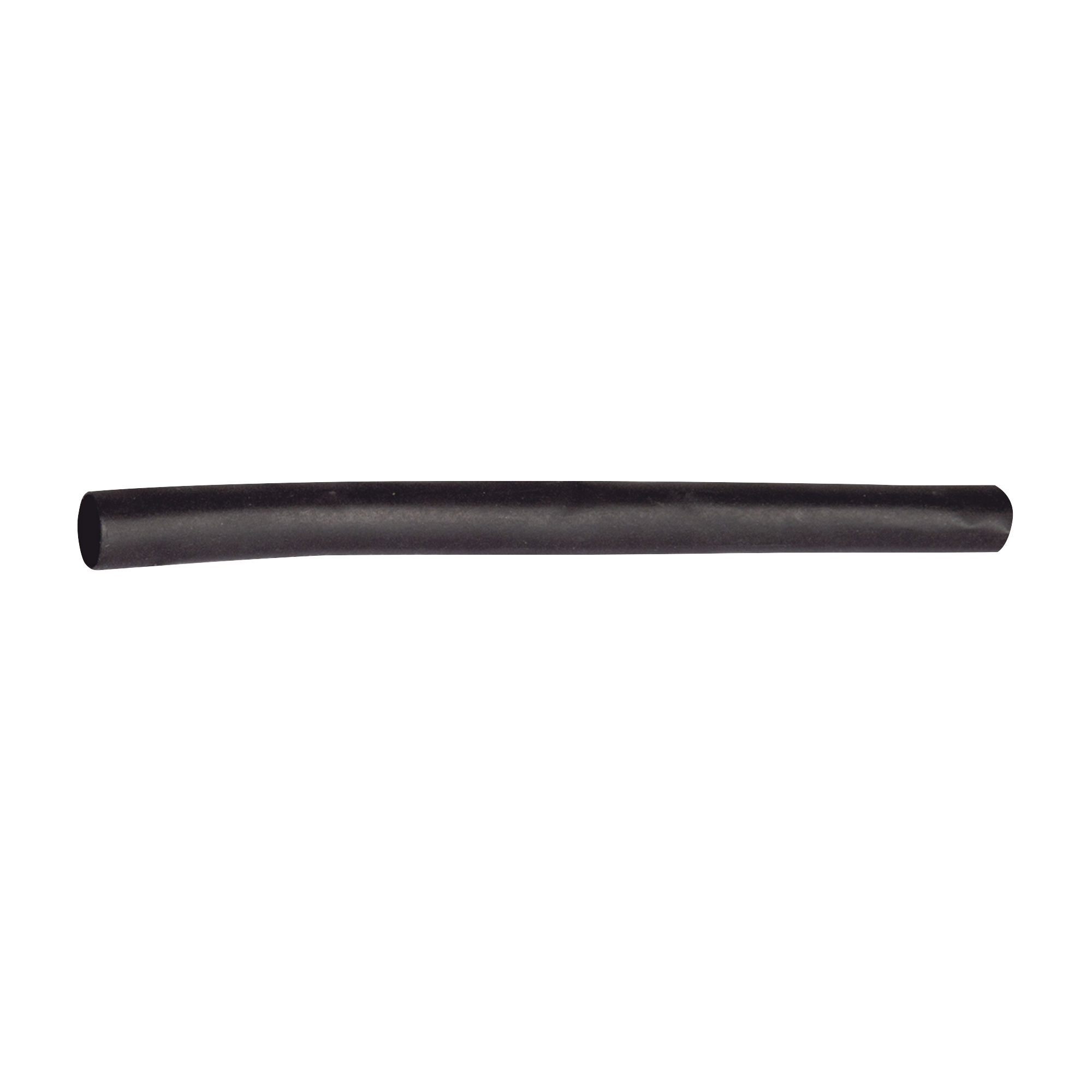Tubo Termoencogible (Termofit) Negro de 1.2 m, 3/4″ de Diámetro, Reduce de 2:1, Poliolefina.