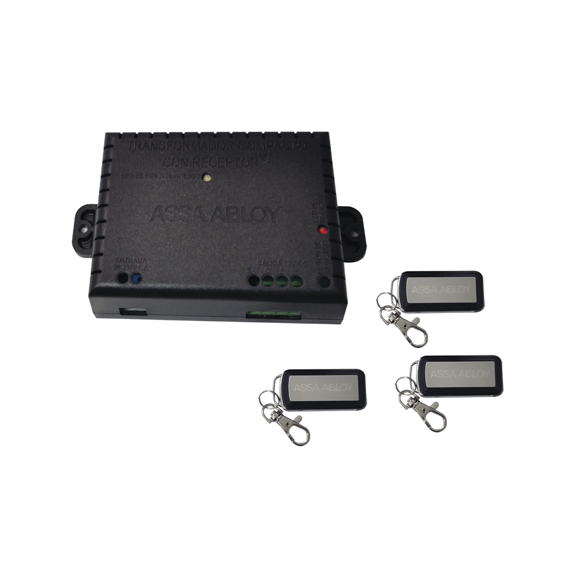 Kit de Receptor Assabloy con 3 controles
