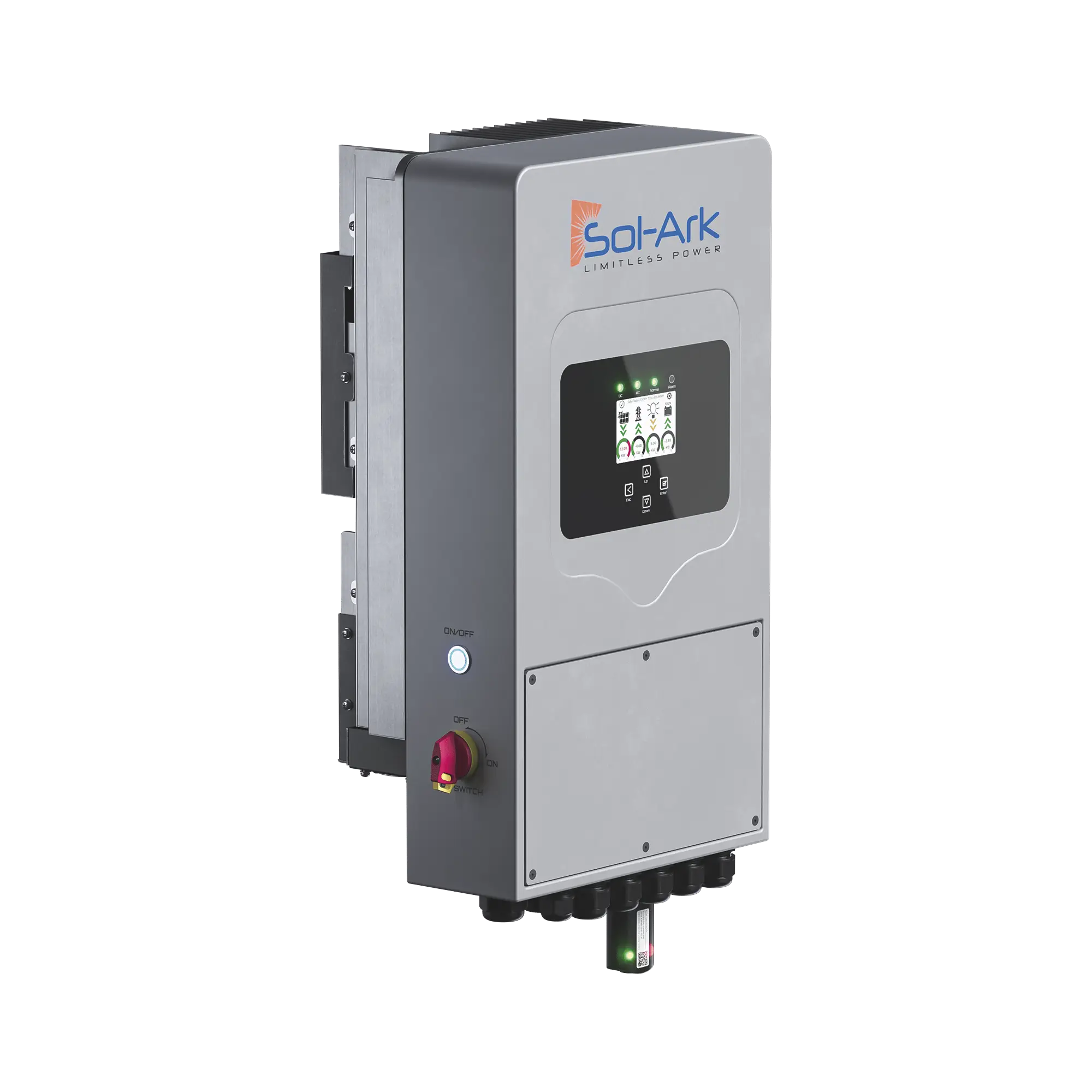 Inversor Hibrido SOL-ARK, 5 Kw, 127 Vcc, WIFI incluido, IP65, Entrada de Baterías a 48 Vcc