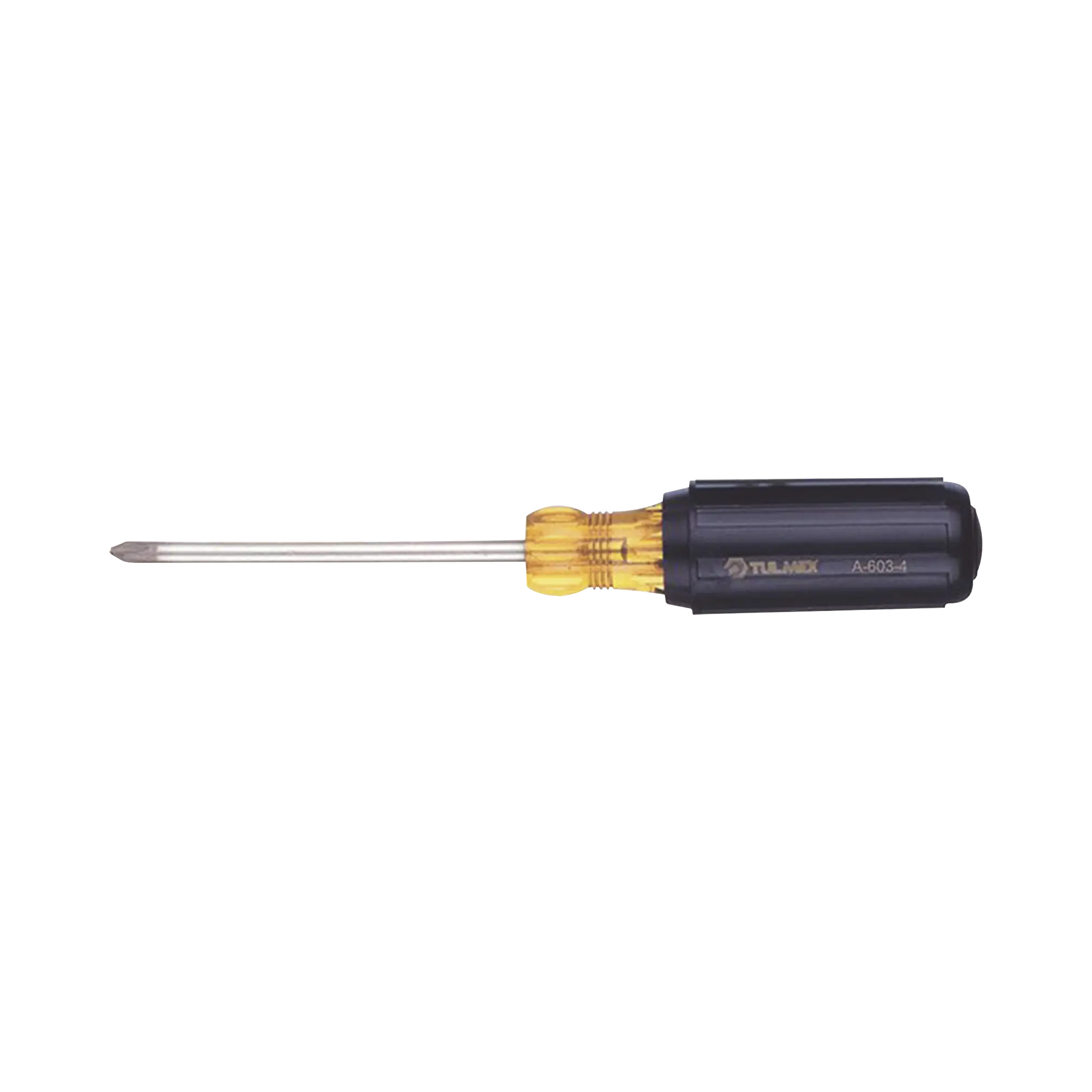 Desarmadores Punta Phillips #2 con Barra Redonda (4″ x 8-5/16″).