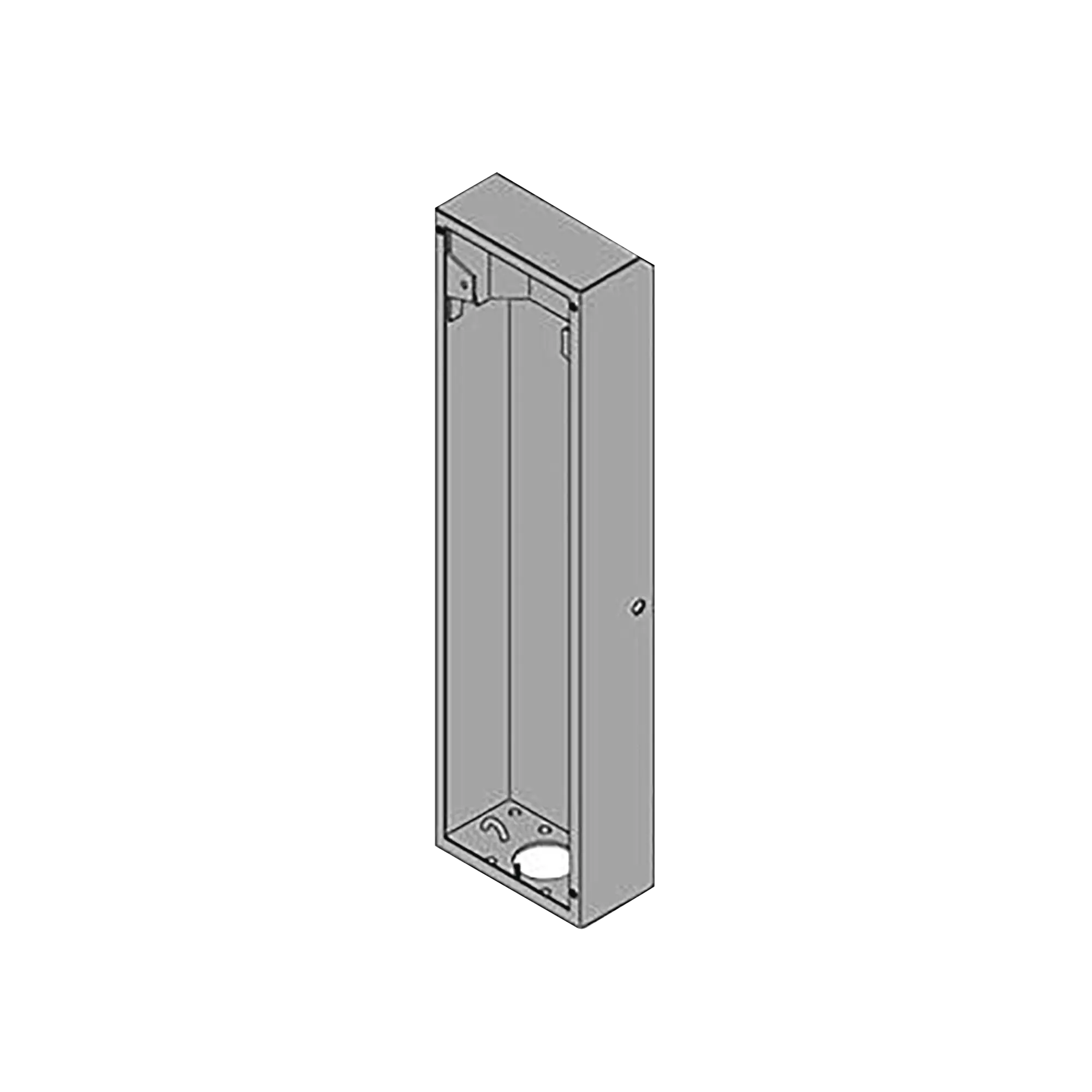 CARCASA RAL 9006 PARA BARRERA SERIE 615 (GRIS)