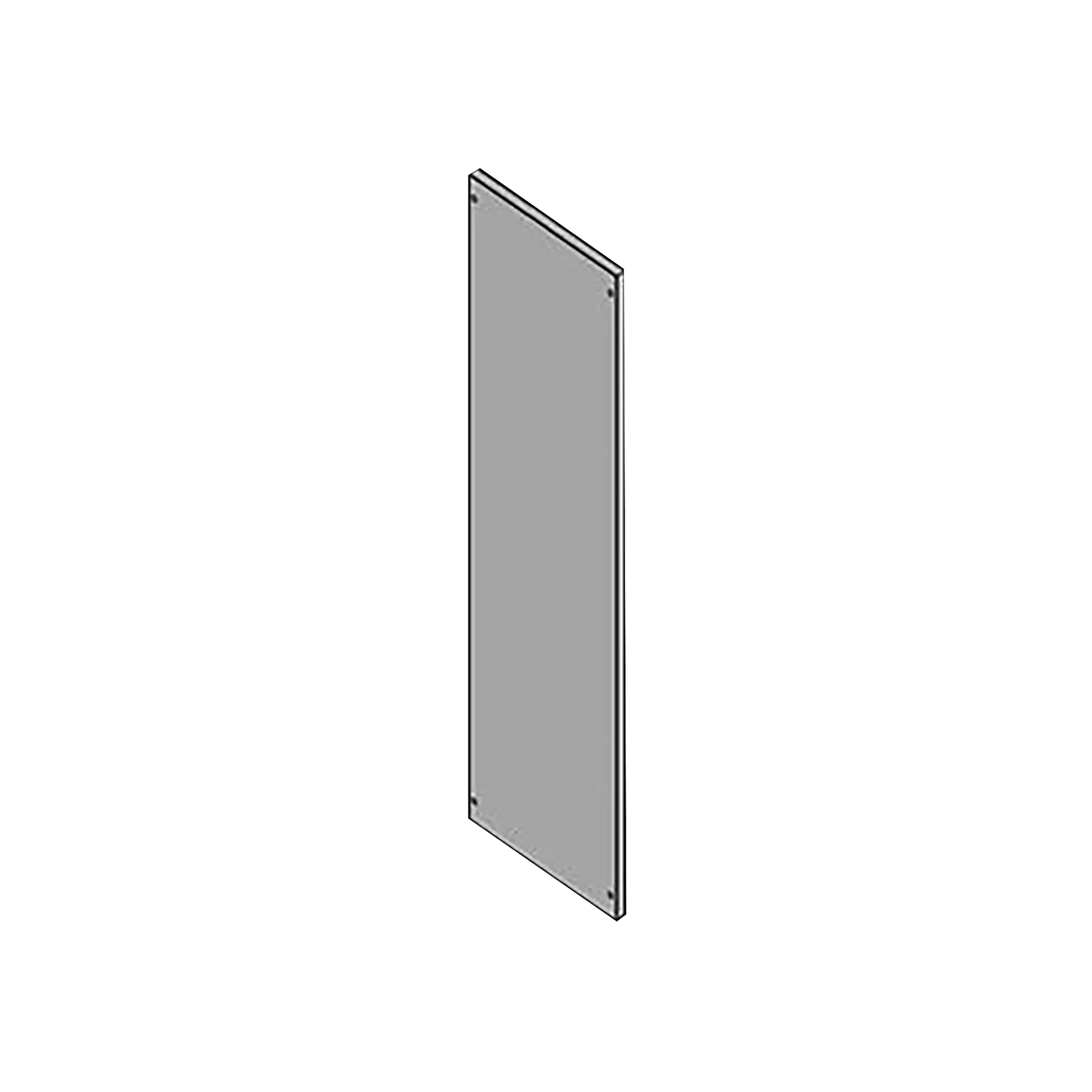 TAPA RAL 9006 PARA BARRERA SERIE 615 (GRIS)