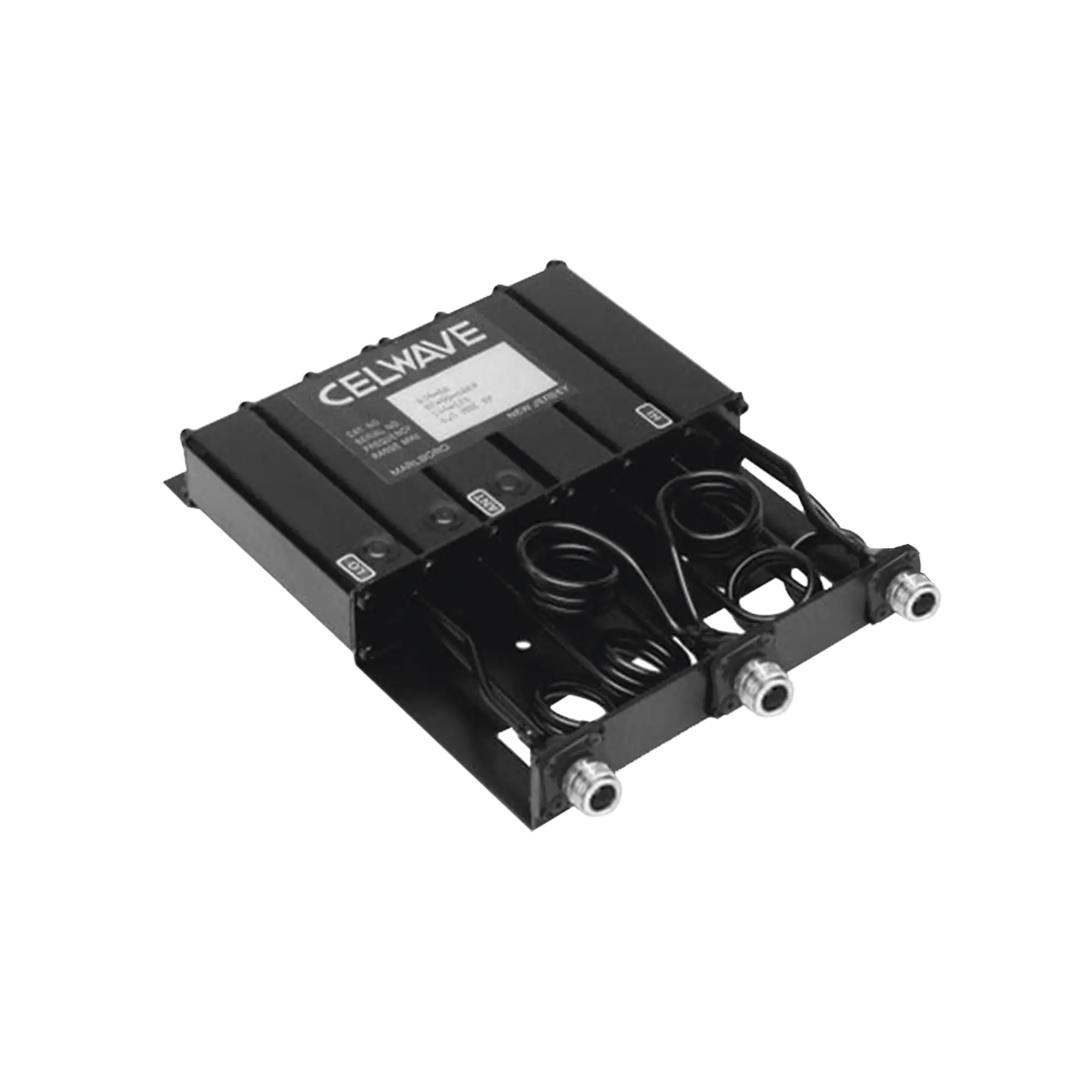 ‘–DESCONTINUADO–Duplexer Compacto de Rechazo de Banda, 144-154 MHz, 6 Cavidades, 50 Watt, Conectores N Hembra.