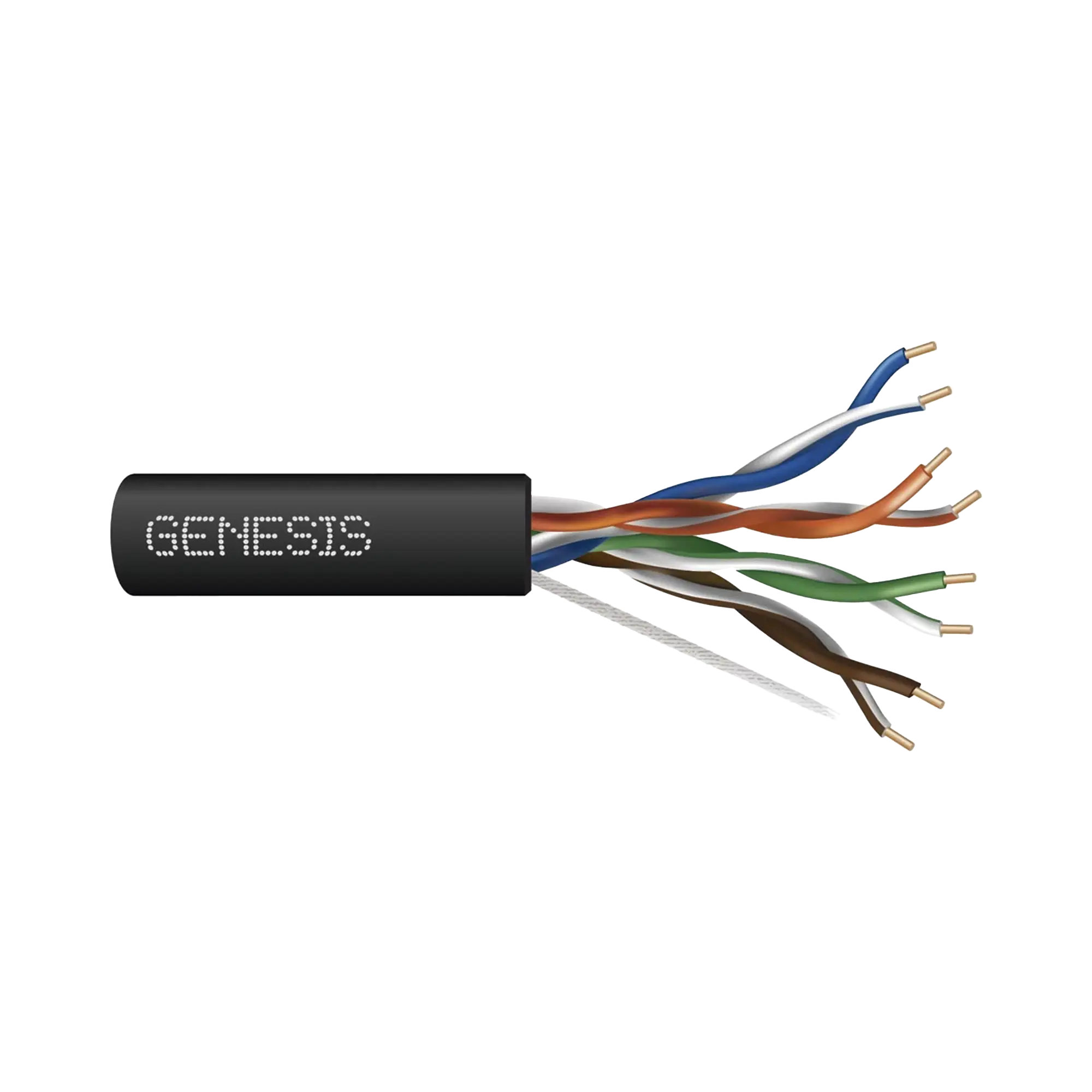 Bobina de Cable de 305 Metros UTP Cat6 RISER / Color Negro / UL, CMR SPNLS, Probado a 350 Mhz / Para Aplicaciones de CCTV, Redes de Datos, IP megapixel, Control RS485