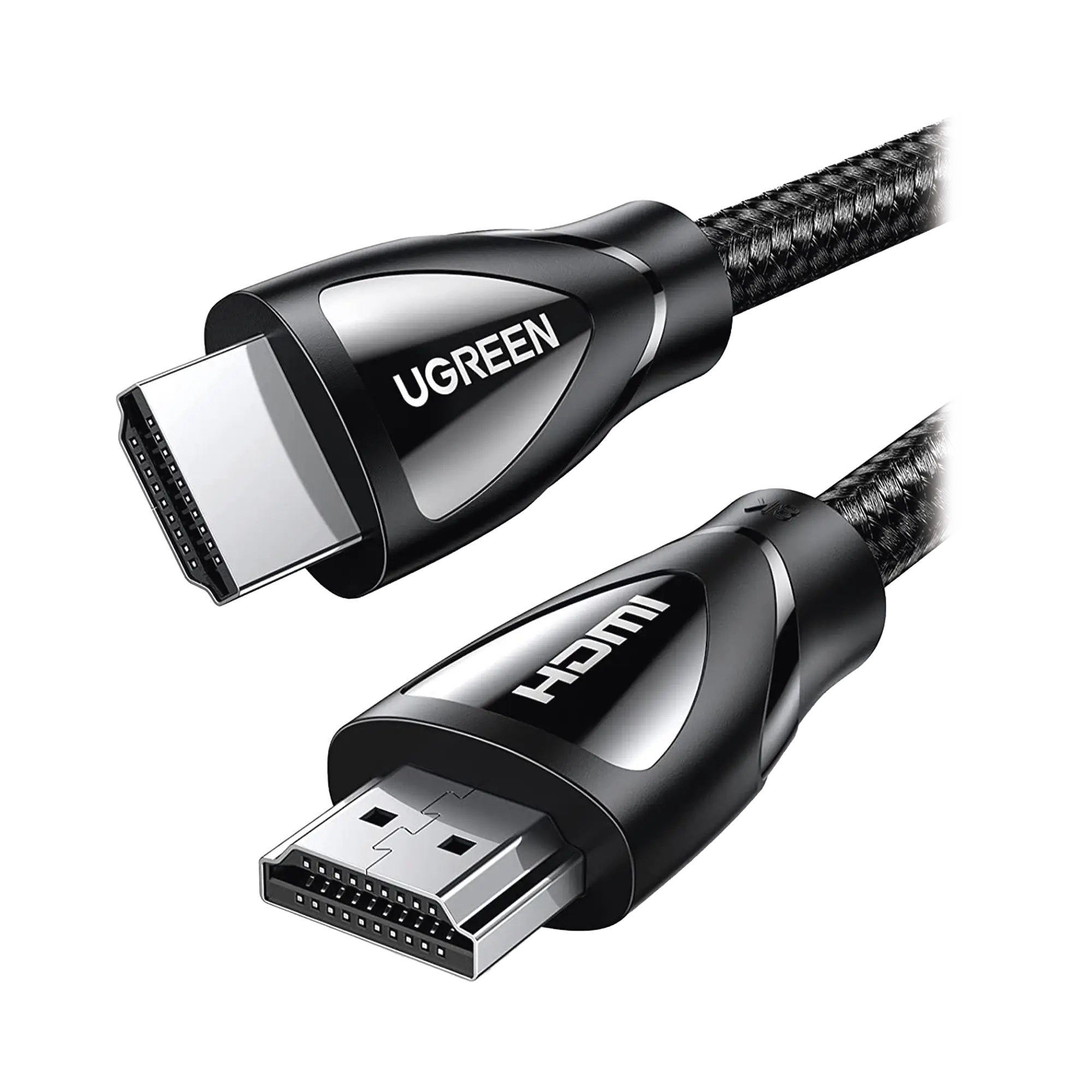 Cable HDMI 2.1 de Nylon Trenzado / 1 Metro / 8K@60Hz/4K@120Hz / eARC (Canal de Retorno de Audio / HDR10+ / VVR / HEC (Canal Ethernet HDMI) / ALLM / 3D / Dolby Atmos / Dolby Visión / 48 Gbps / Mayor Duración.