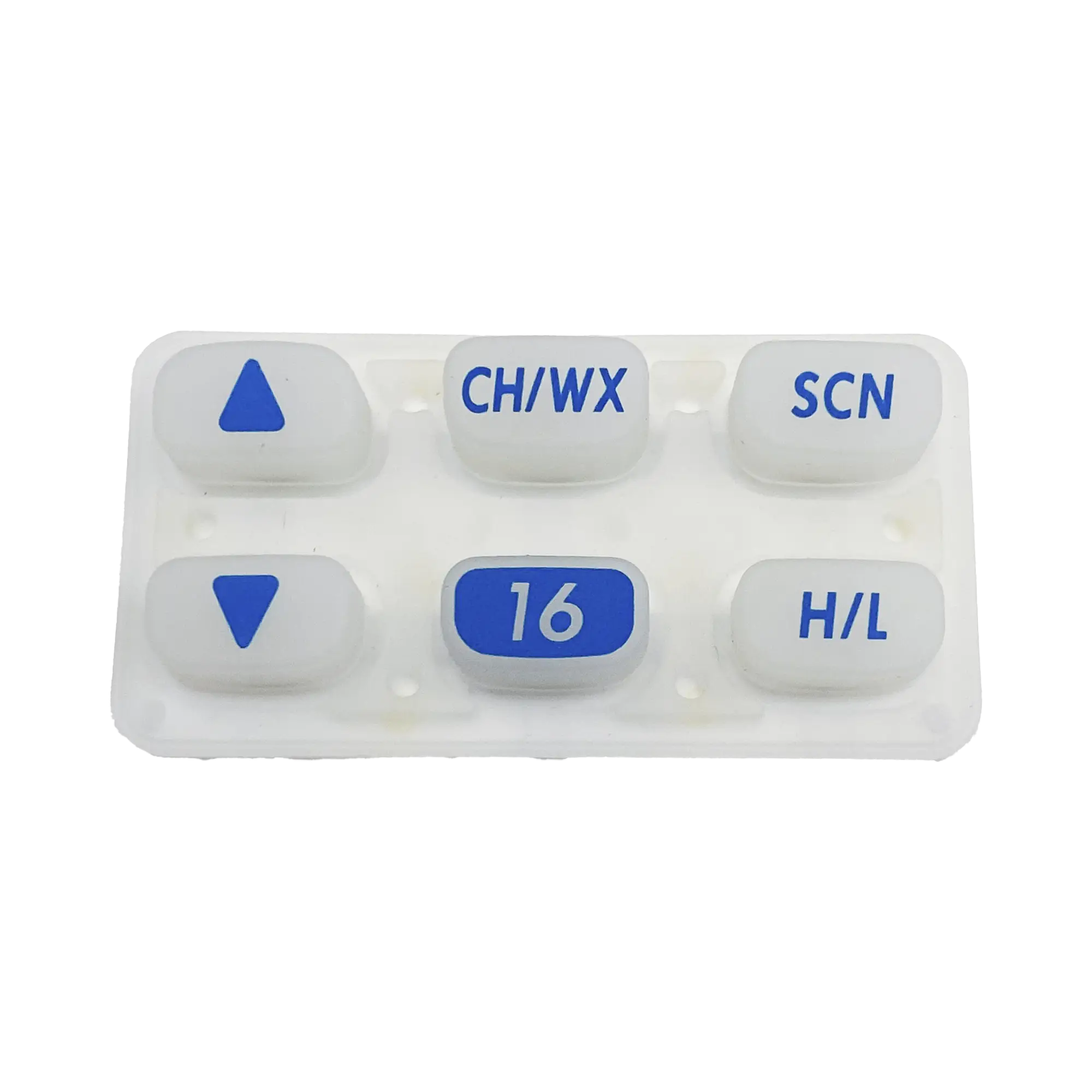 Teclado para tapa frontal de radio IC-M88